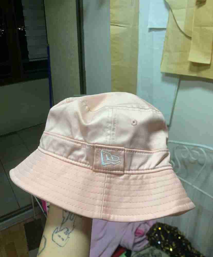 Gorro bucket rosa claro