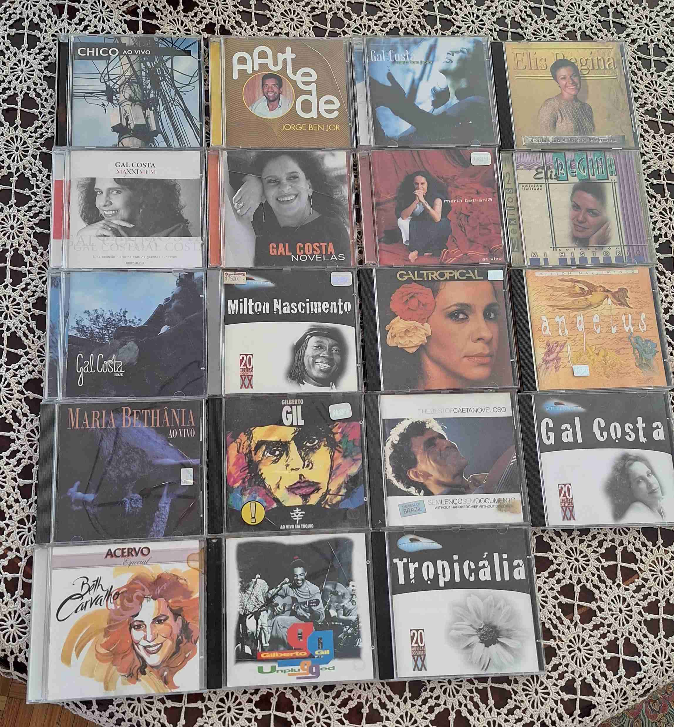 Colección CDs música brasileña 19 unidades
