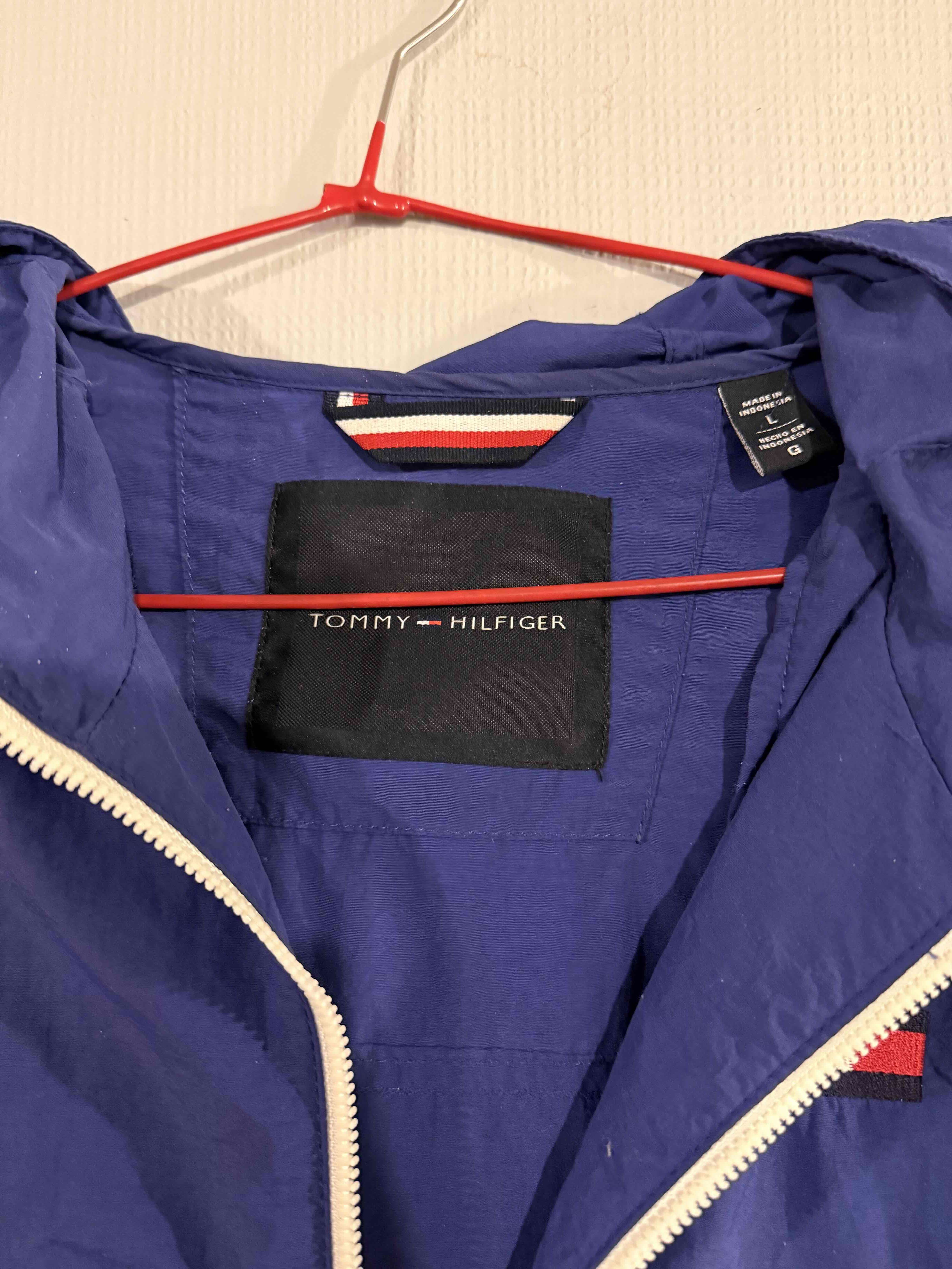 Anorak azul Tommy Hilfiger Cortaviento talla L - 2