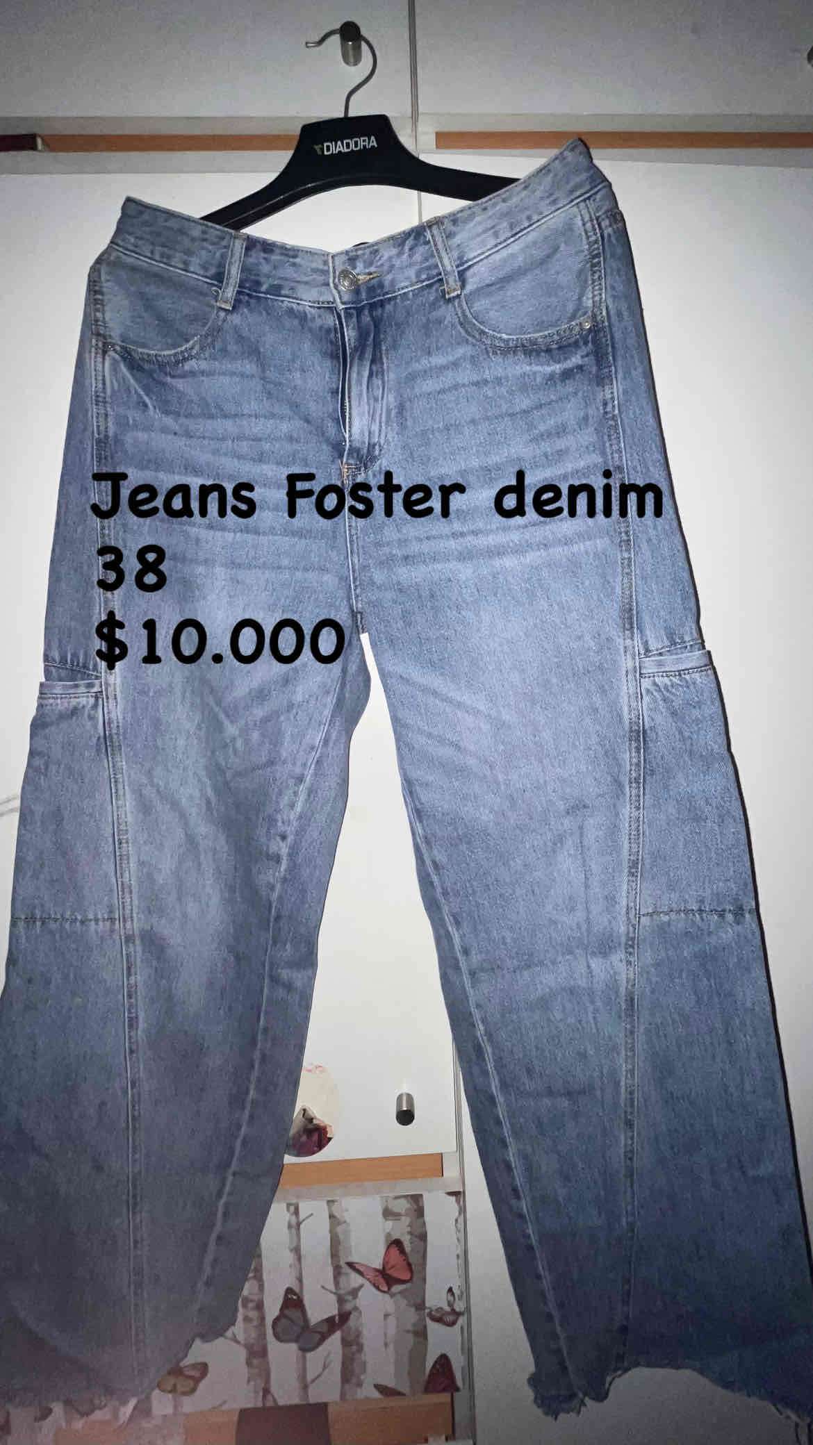 Jeans Foster denim talla 38