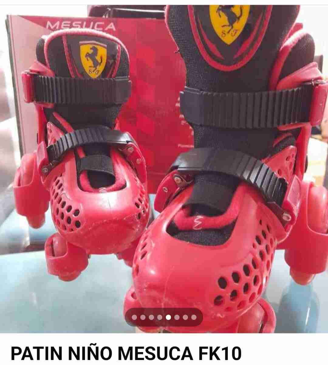 Set de patines modelo Ferrari Rojo - miniatura 2