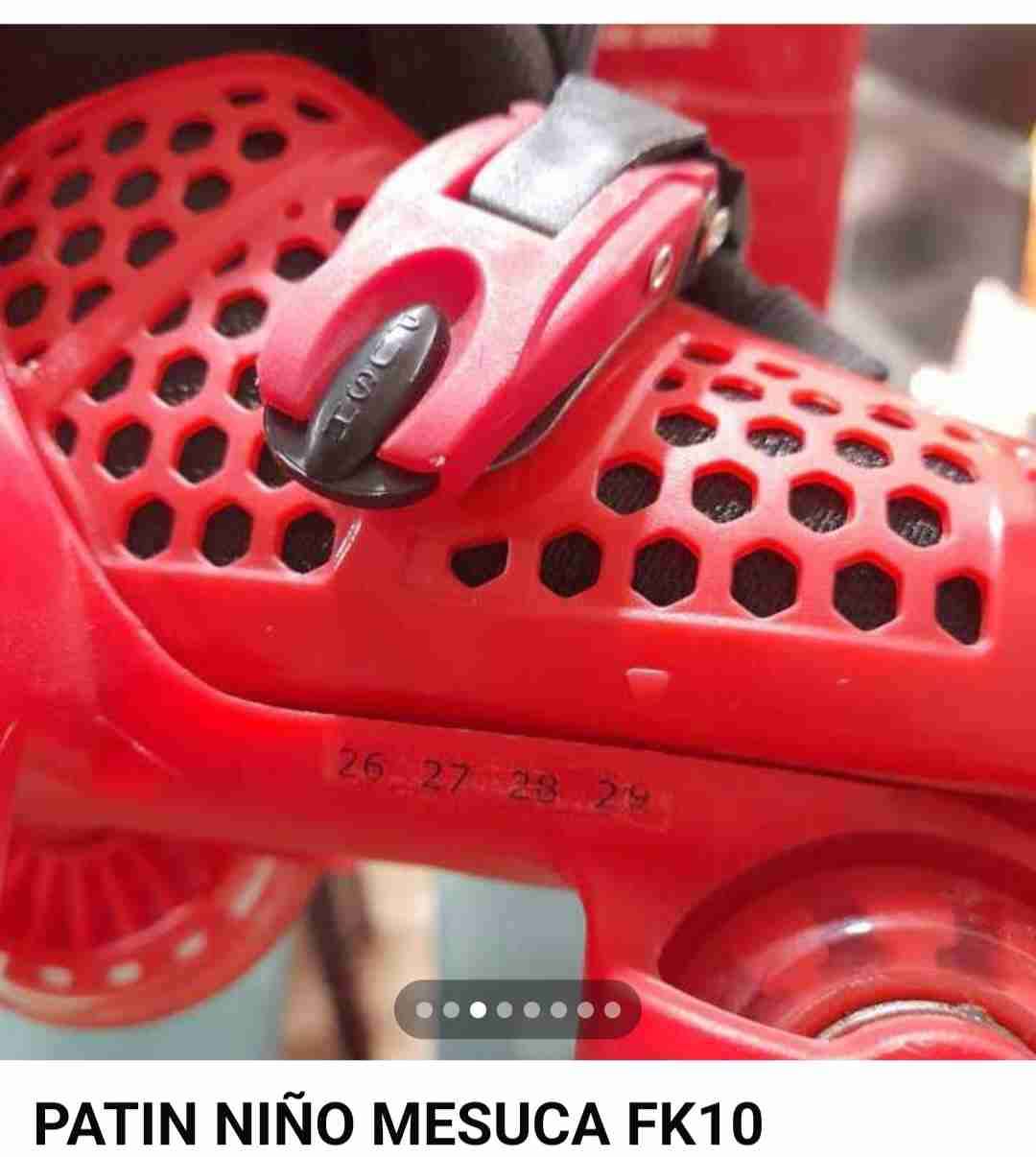 Set de patines modelo Ferrari Rojo - miniatura 4