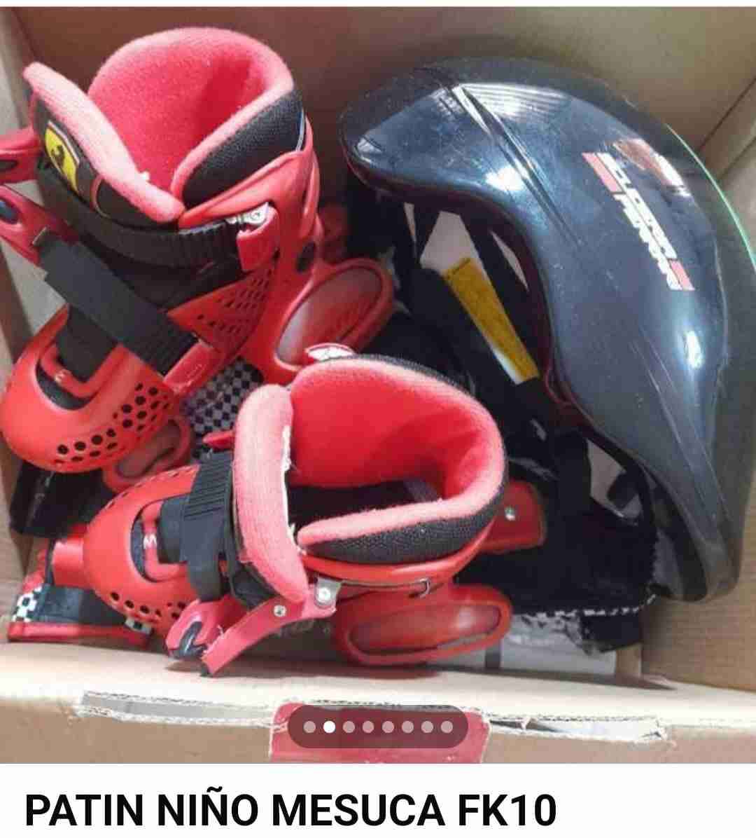 Set de patines modelo Ferrari Rojo - miniatura 6