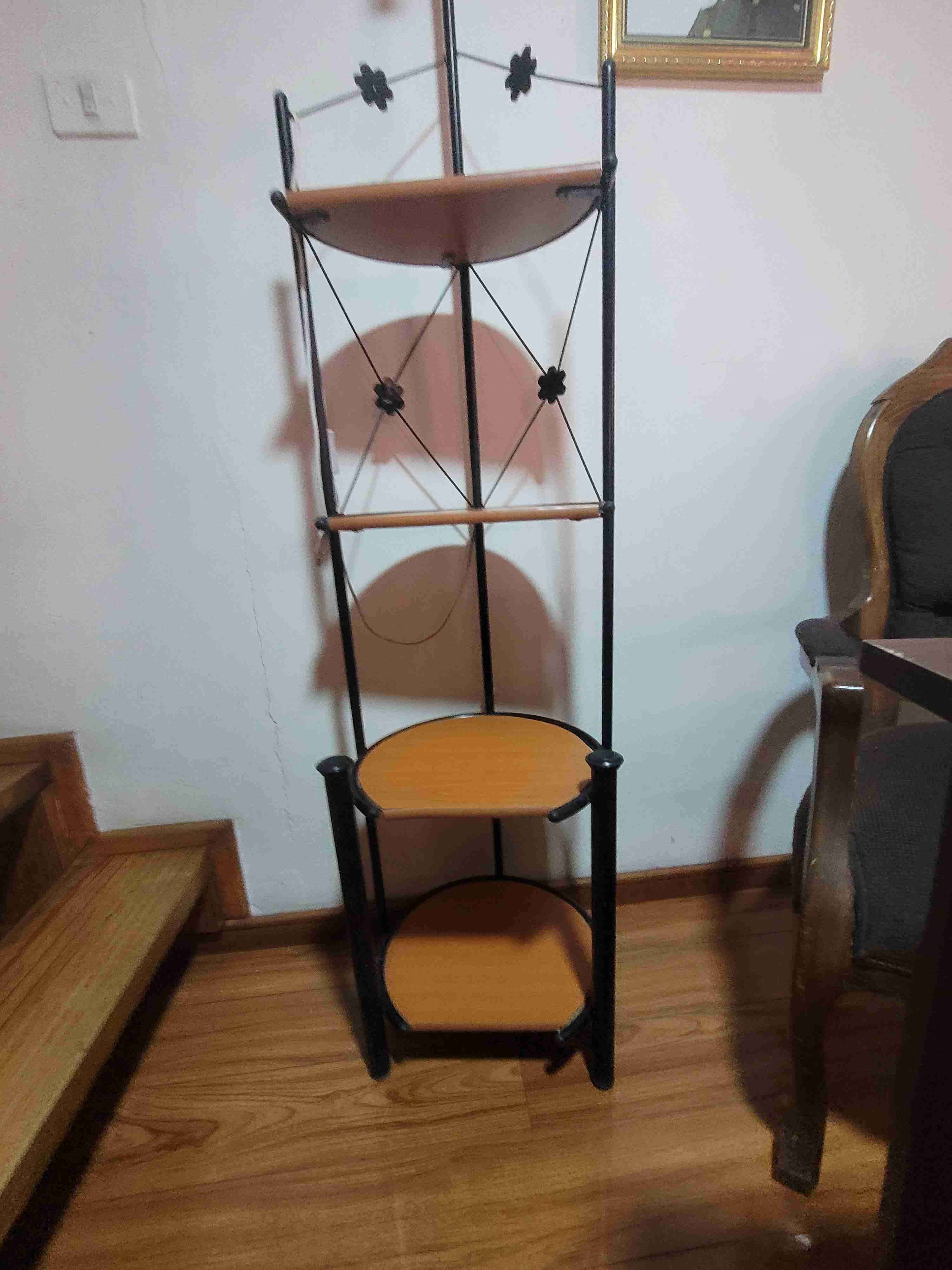 Escritorio con estantería de metal - miniatura 2