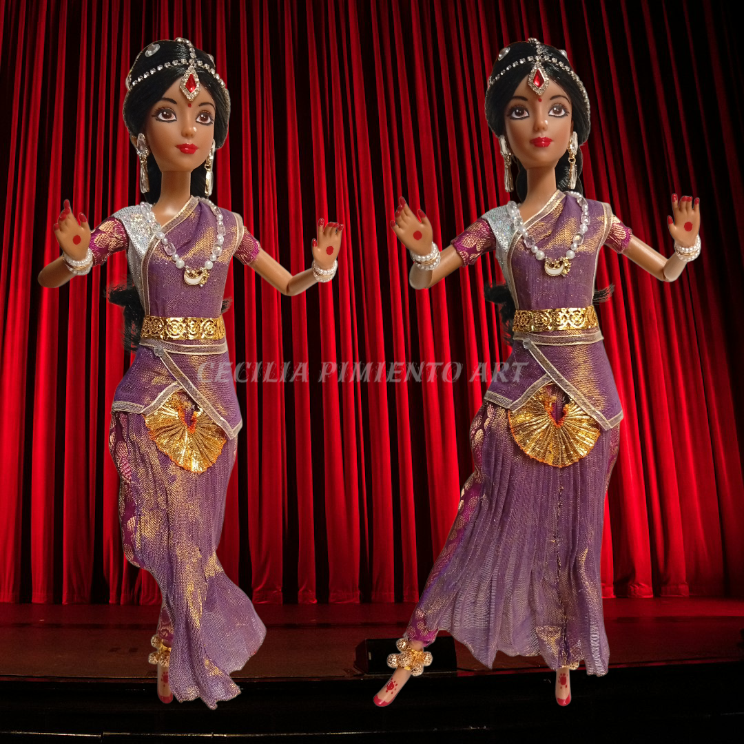 Muñeca de colección india - miniatura 1