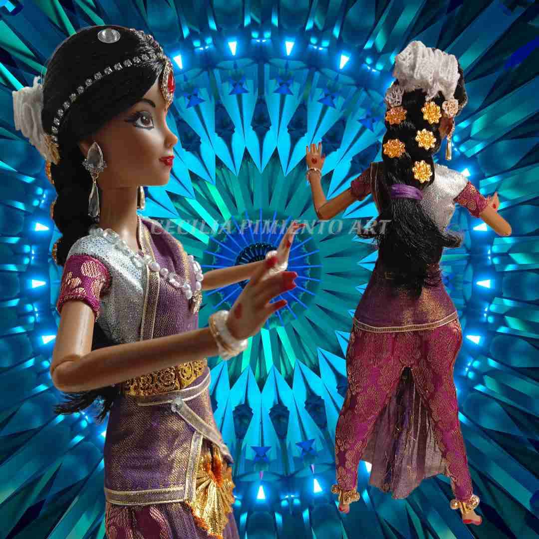 Muñeca de colección india - miniatura 2