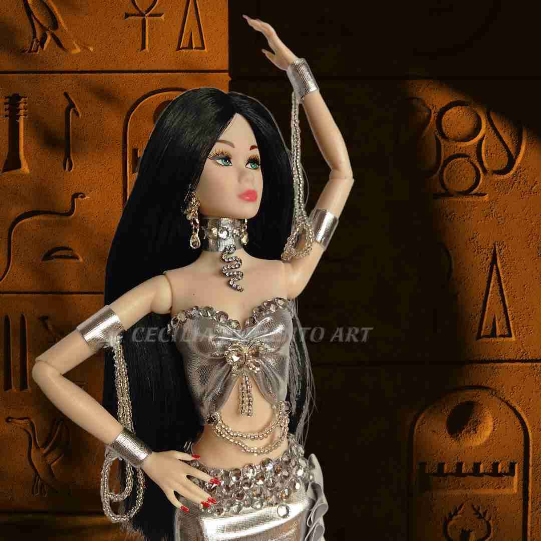 Muñeca de colección egipcia - miniatura 3