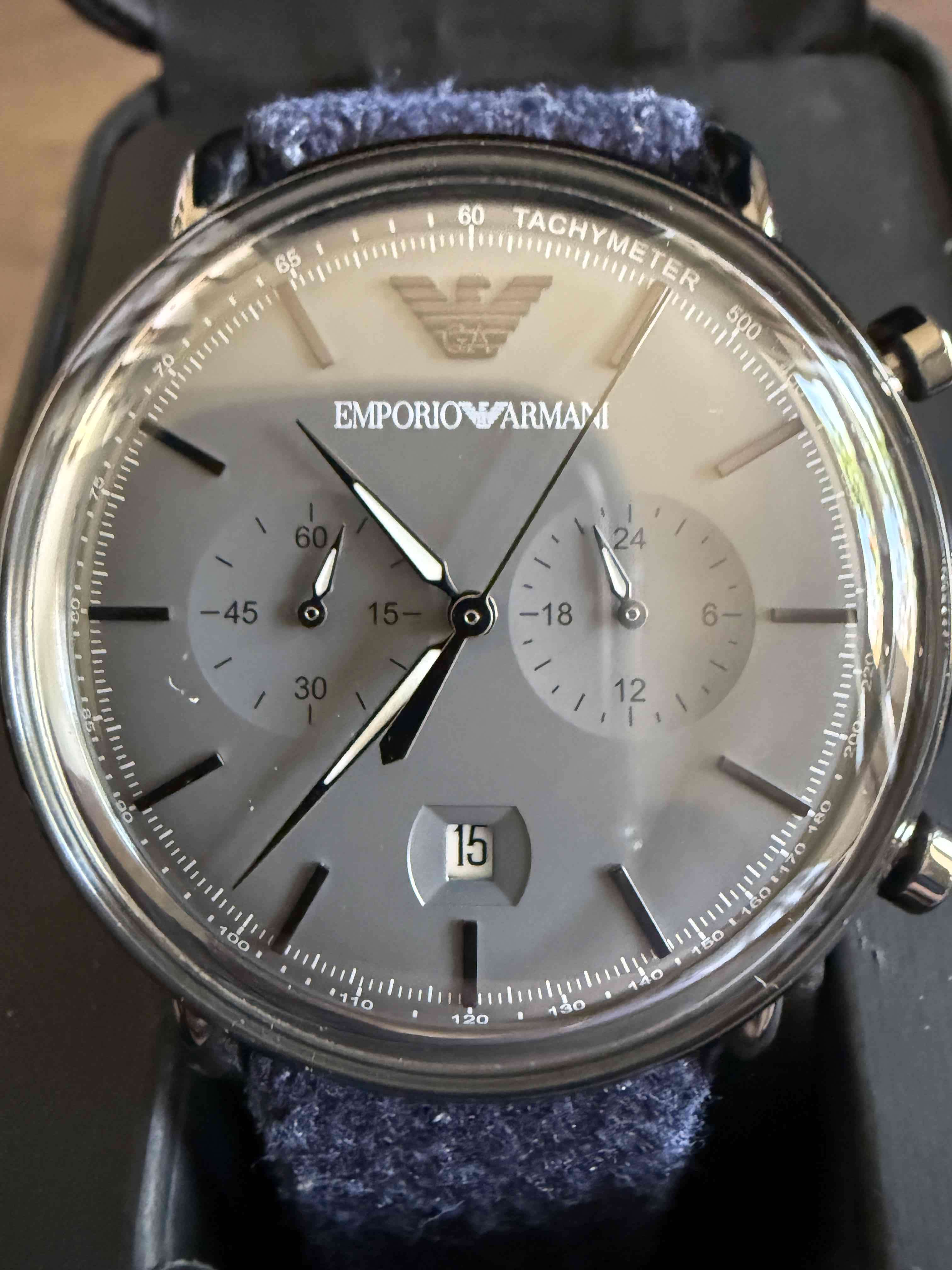 Reloj Emporio Armani gris - miniatura 2