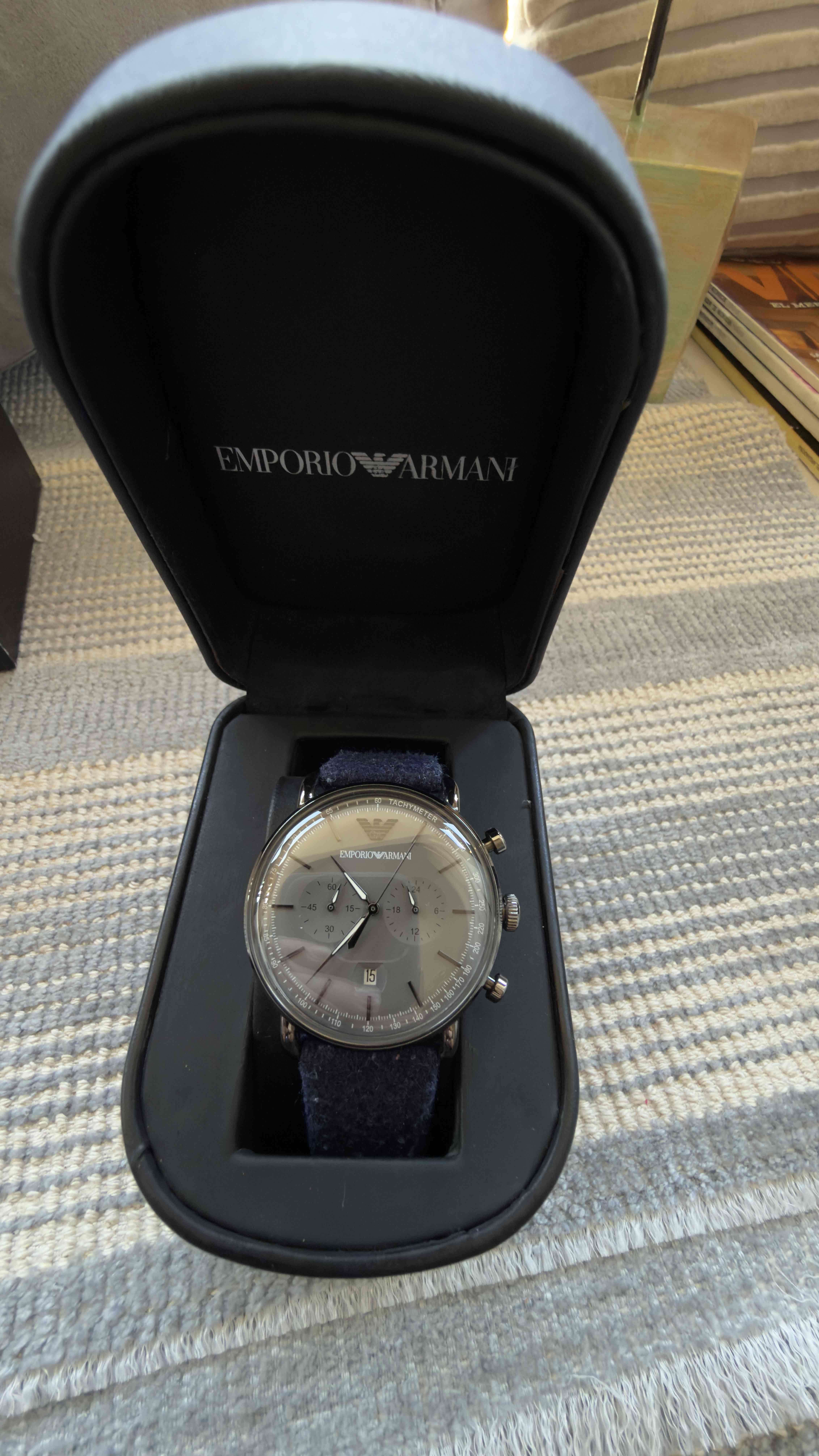 Reloj Emporio Armani gris - miniatura 4