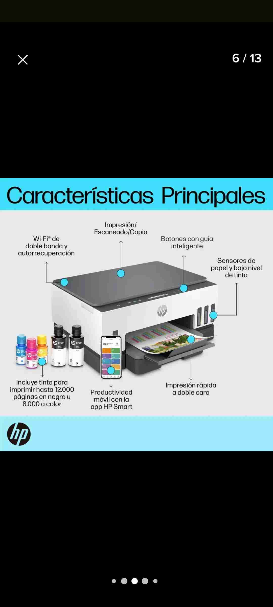 Impresora multifuncional Smart Tank 720 NUEVA - 1