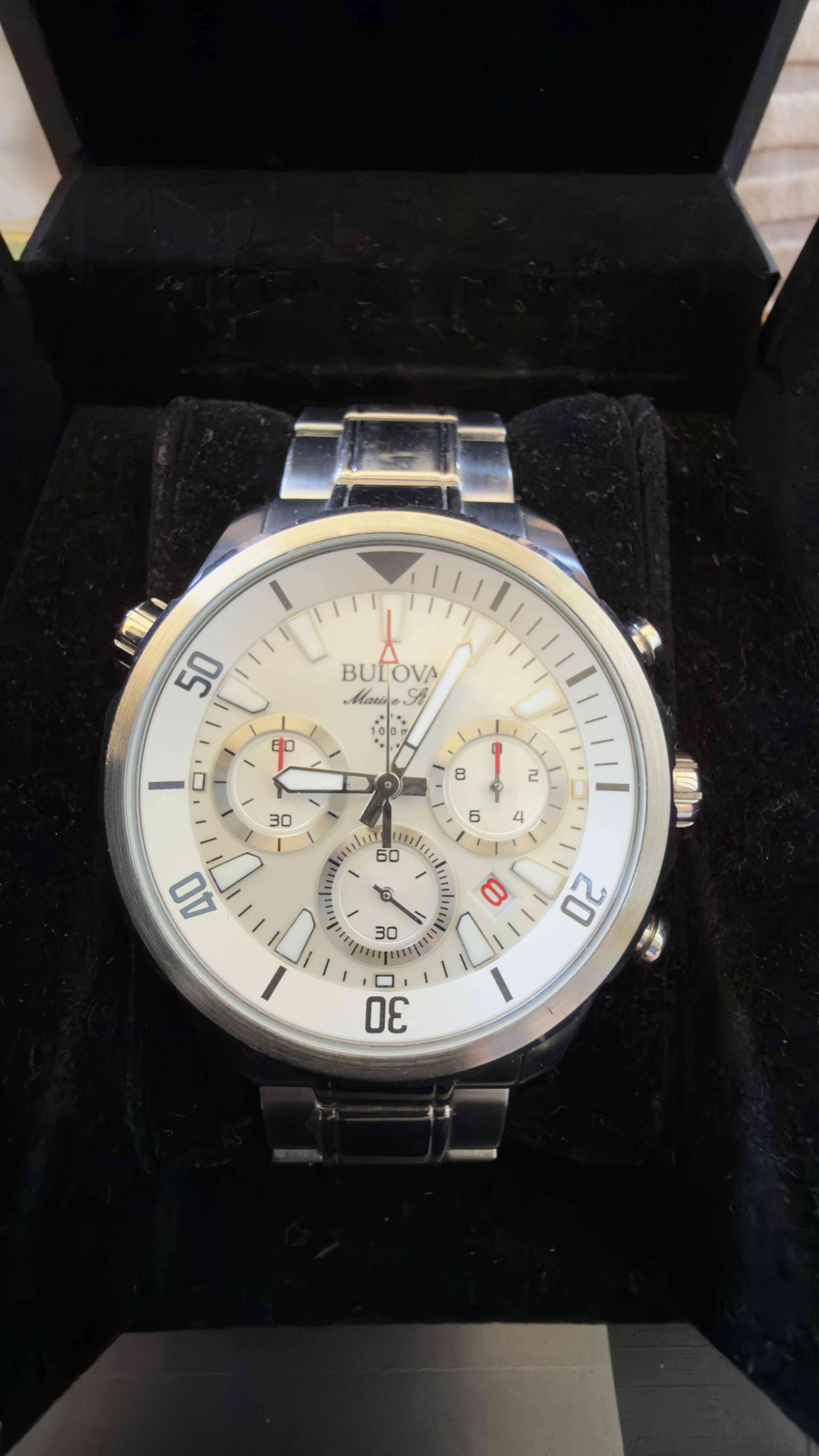 Reloj Bulova Marine Star plateado - miniatura 1