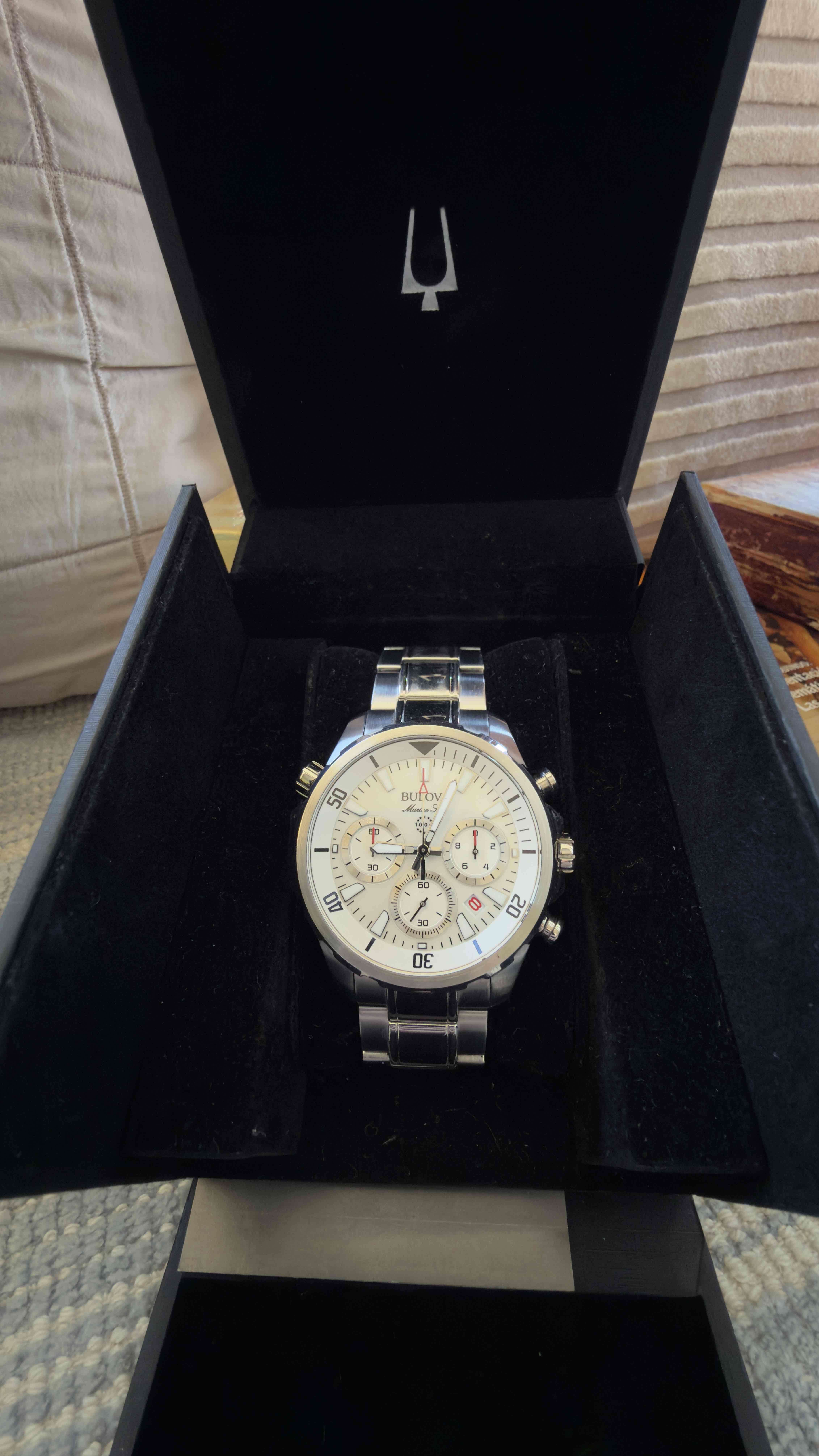 Reloj Bulova Marine Star plateado - miniatura 2