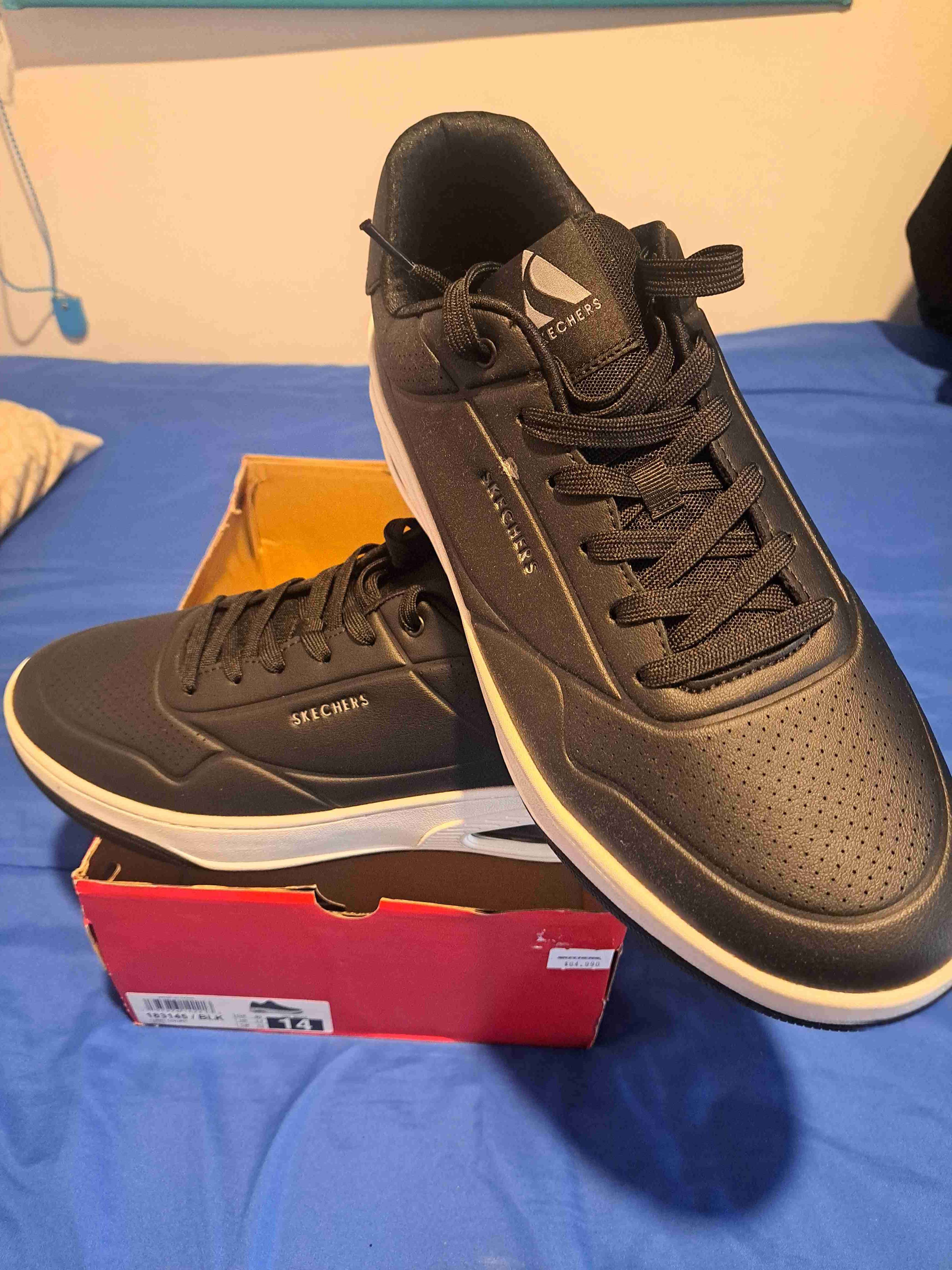 Zapatillas negras Skechers 46 NUEVAS - miniatura 1