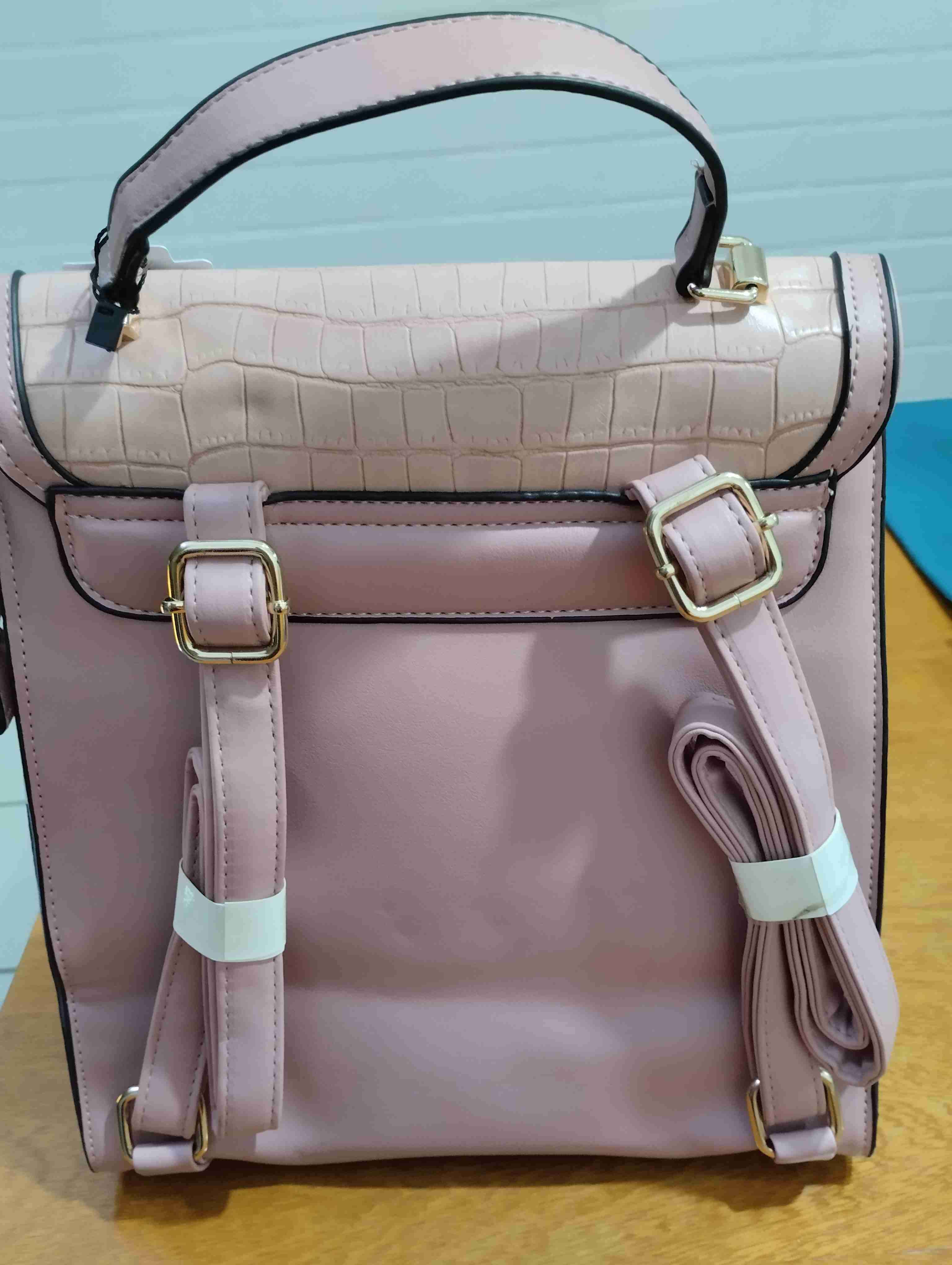 Cartera rosada texturizada - miniatura 3