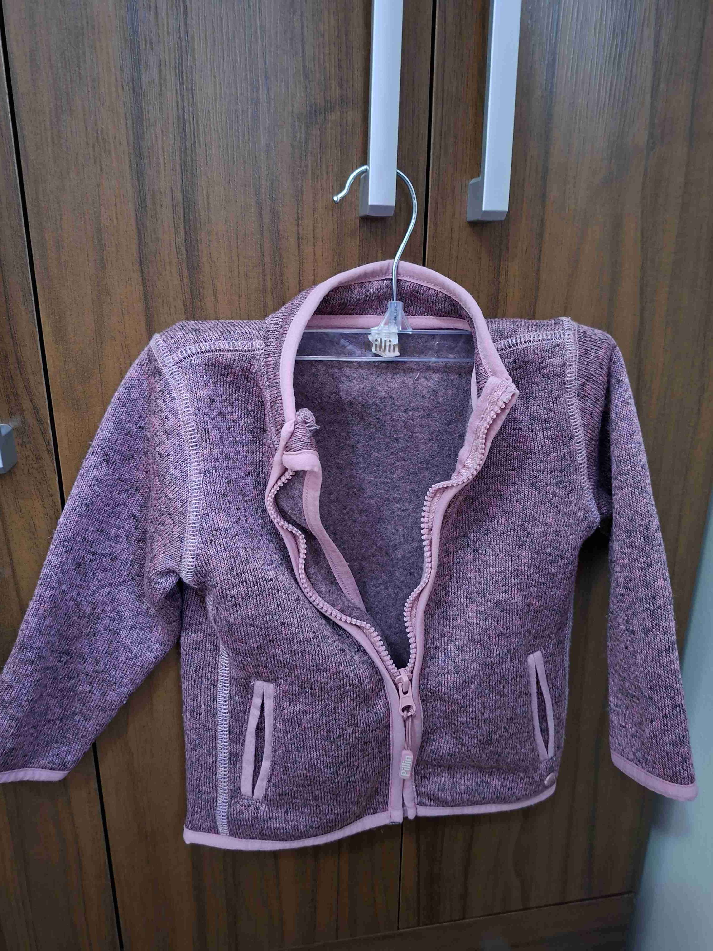Chaqueta Pillin rosada para niña - miniatura 3