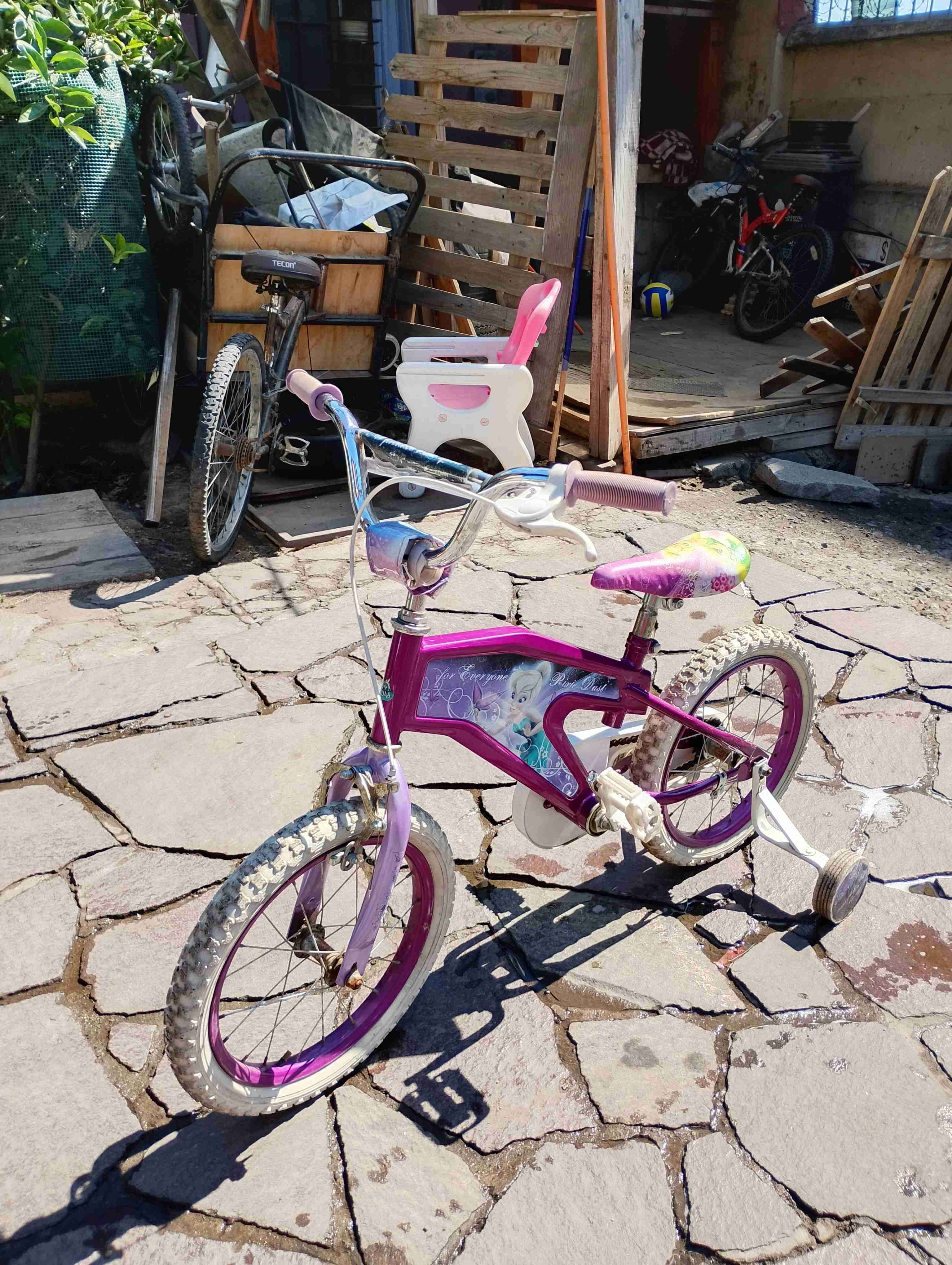 Bicicleta vintage con canasto - 6