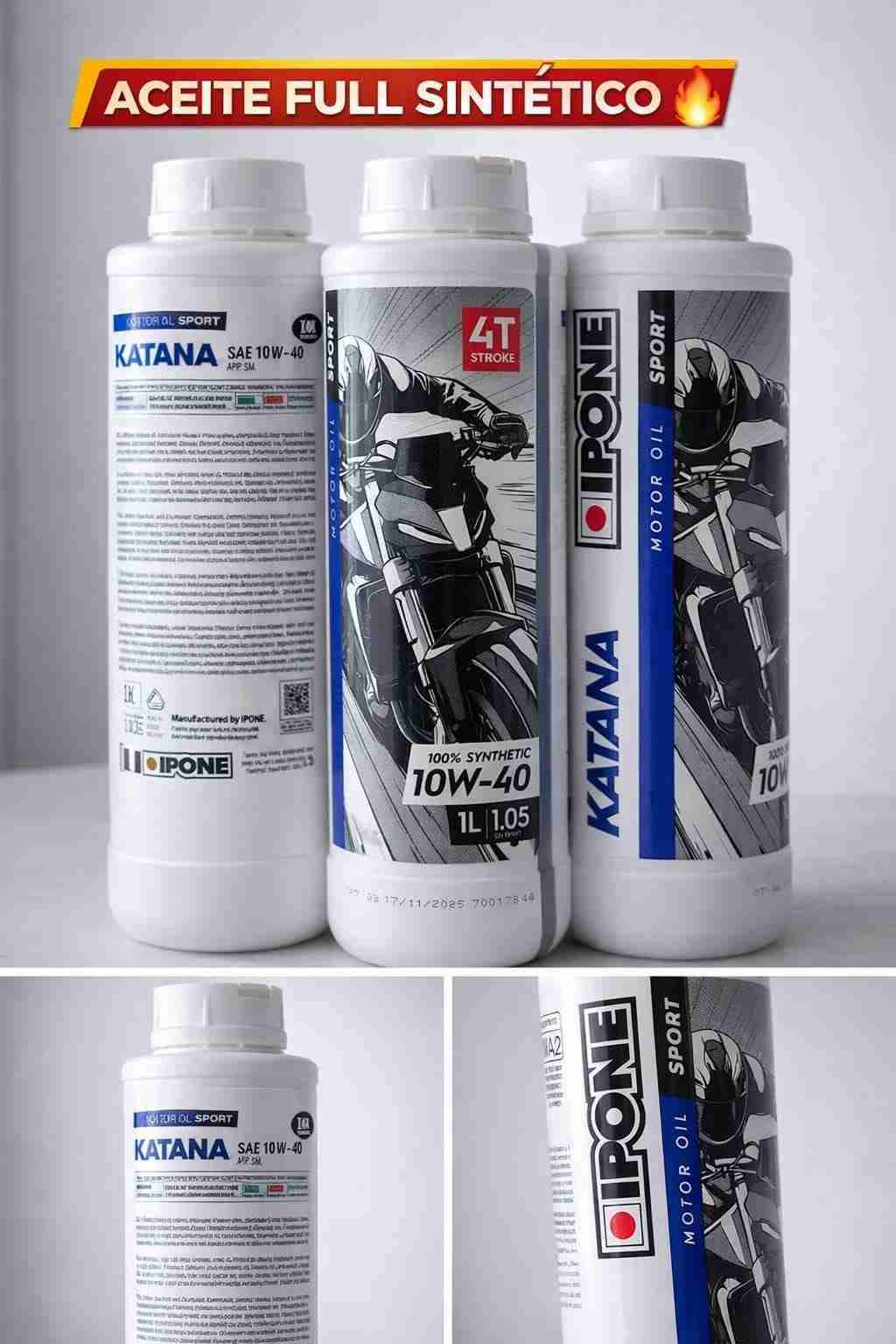 Aceite sintético IPONE 10W-40 - miniatura 1