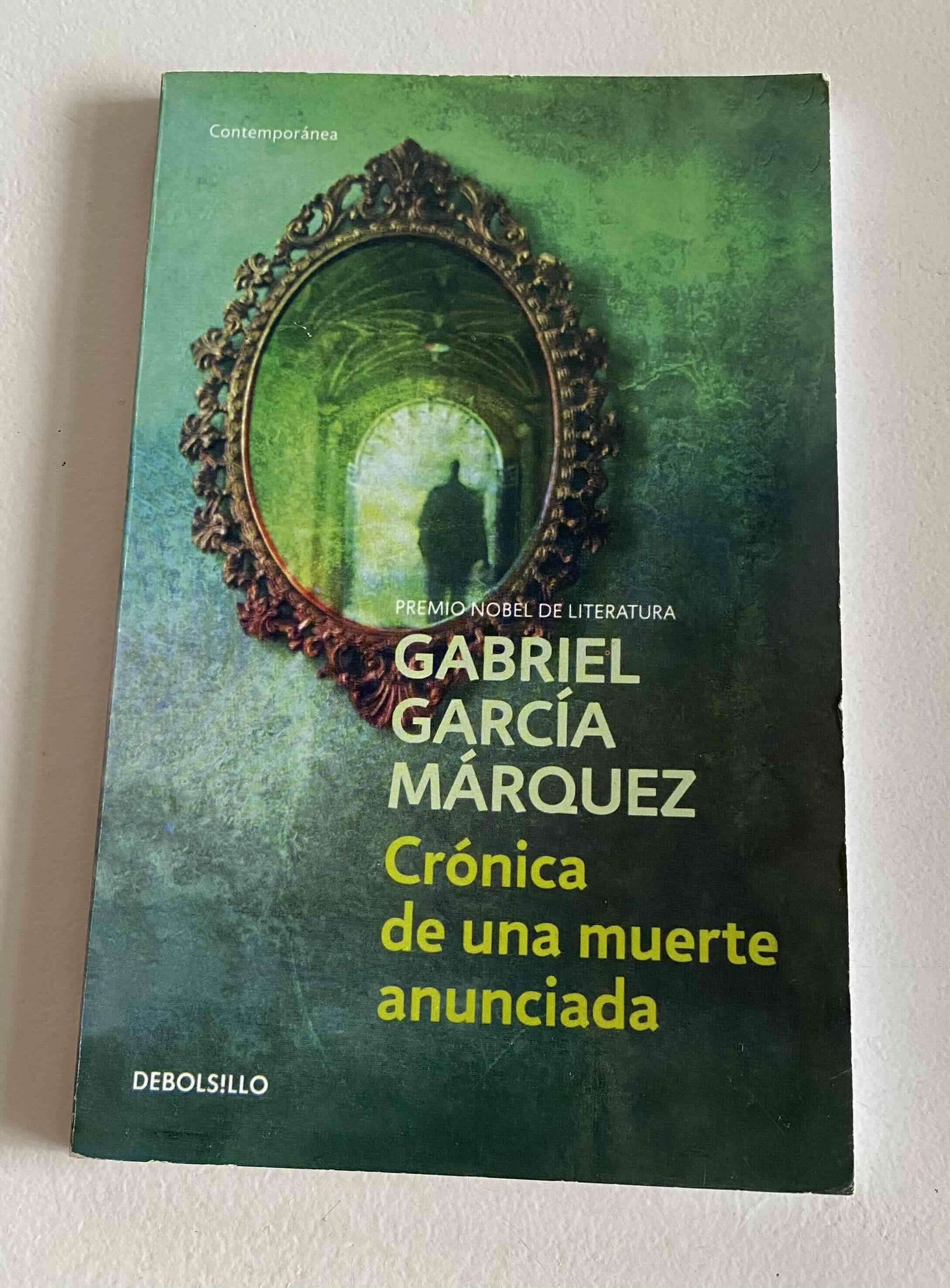 Libro Crónica de una muerte anunciada