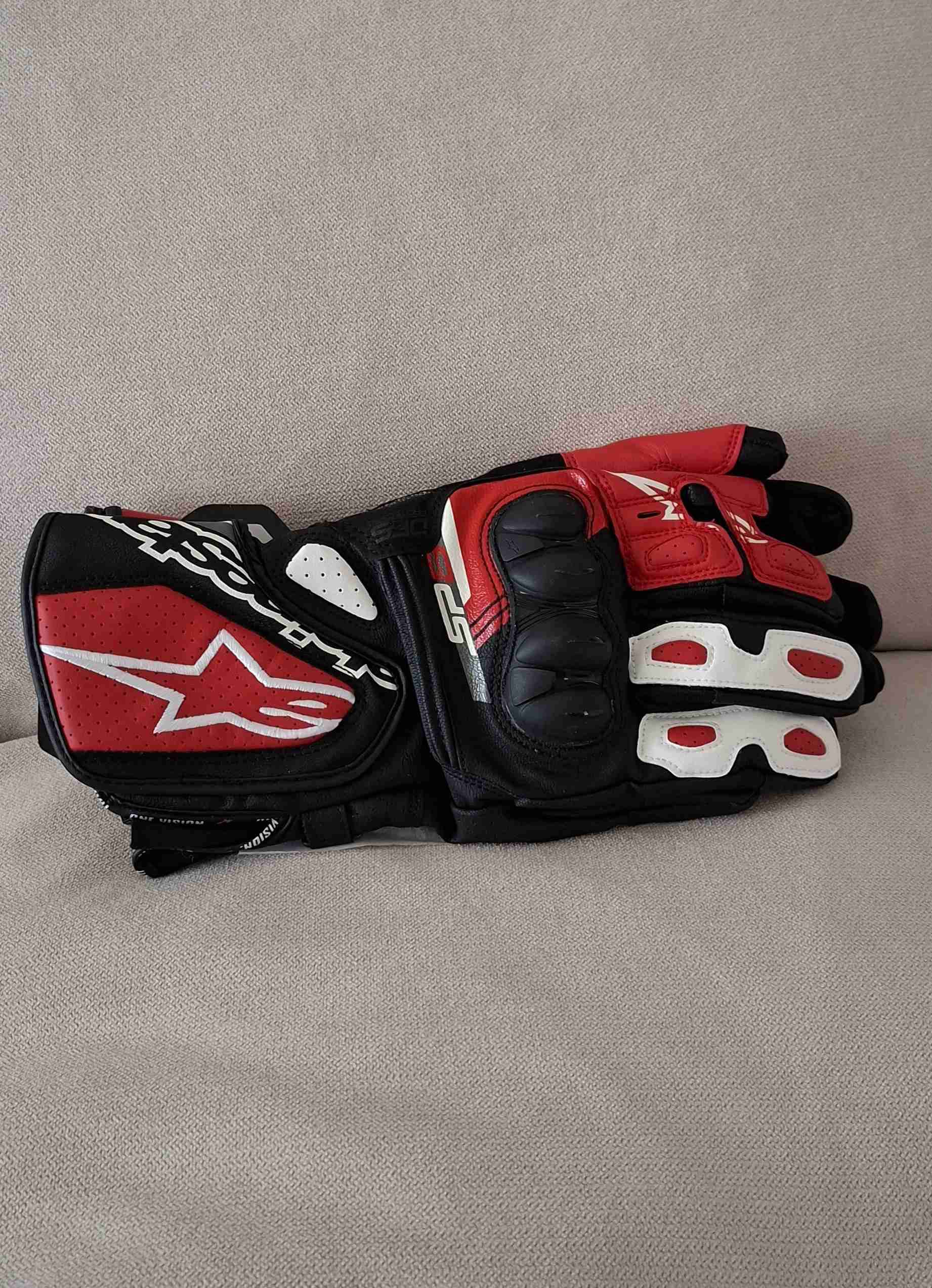 Guantes motocicleta Alpinestars SP-8 V3 - miniatura 2