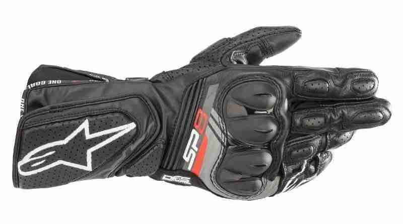 Guantes de moto negros Alpinestars SP-8 V3 - 4
