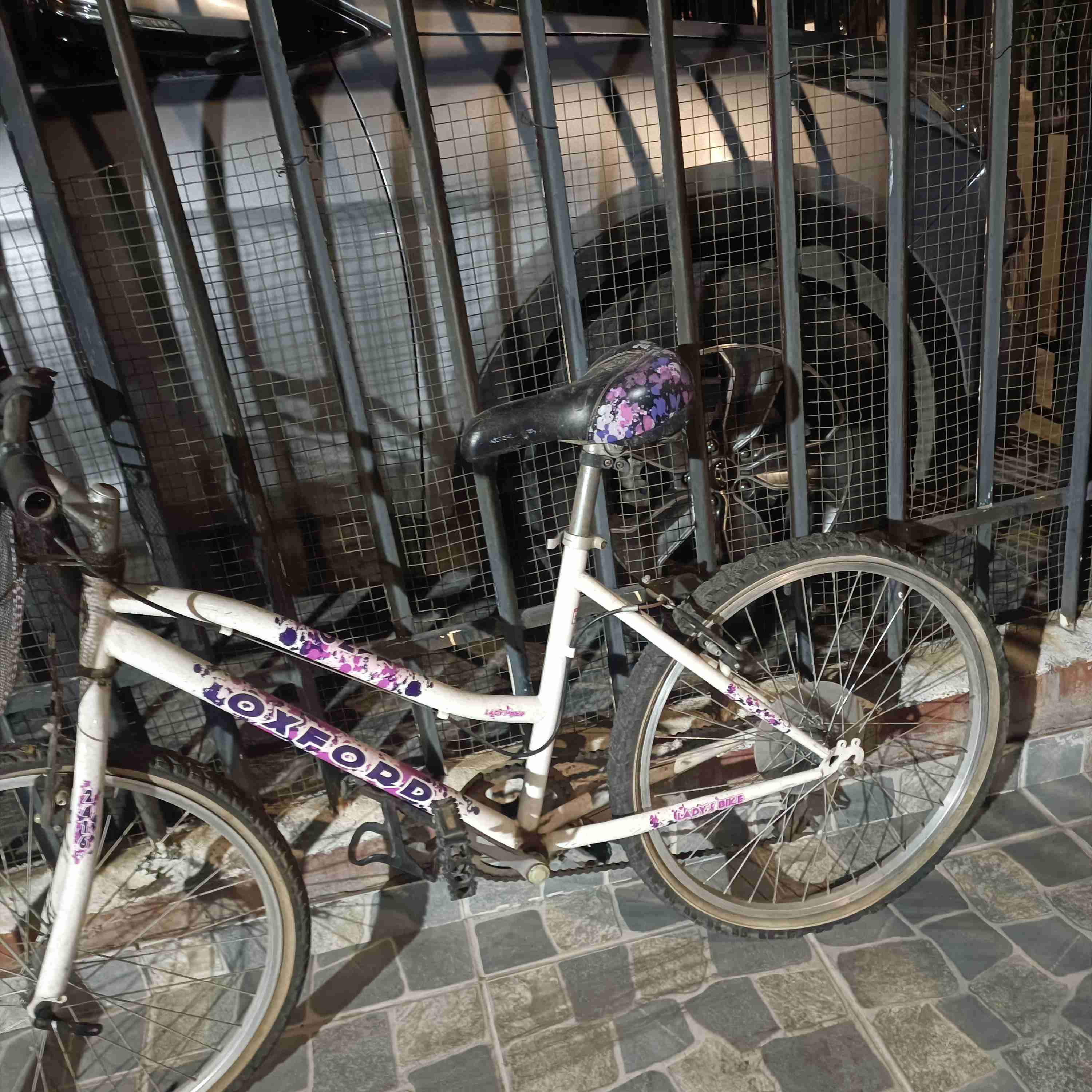 Bicicleta infantil blanca Oxford