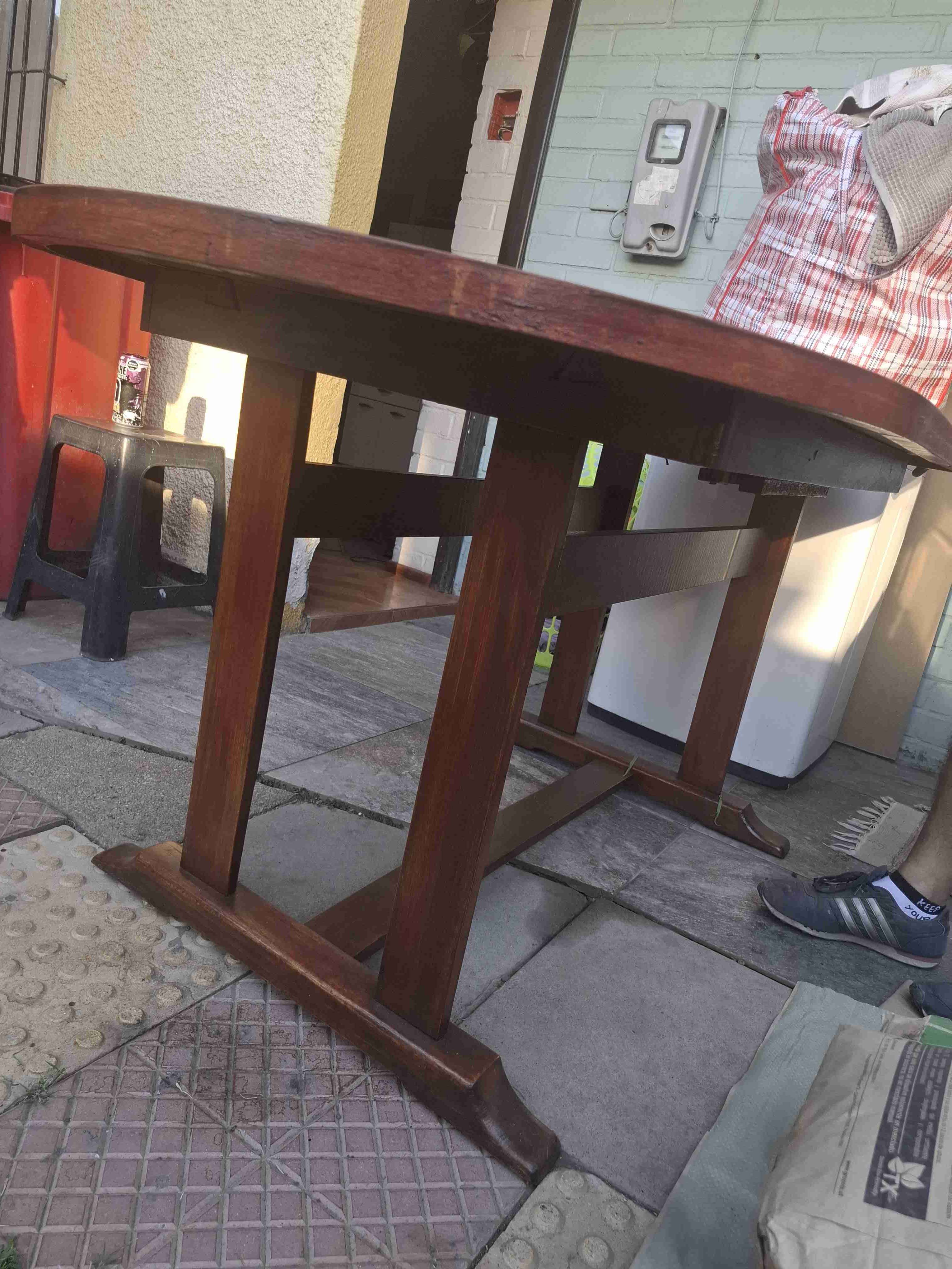 Mesa extensible de madera barata - miniatura 4