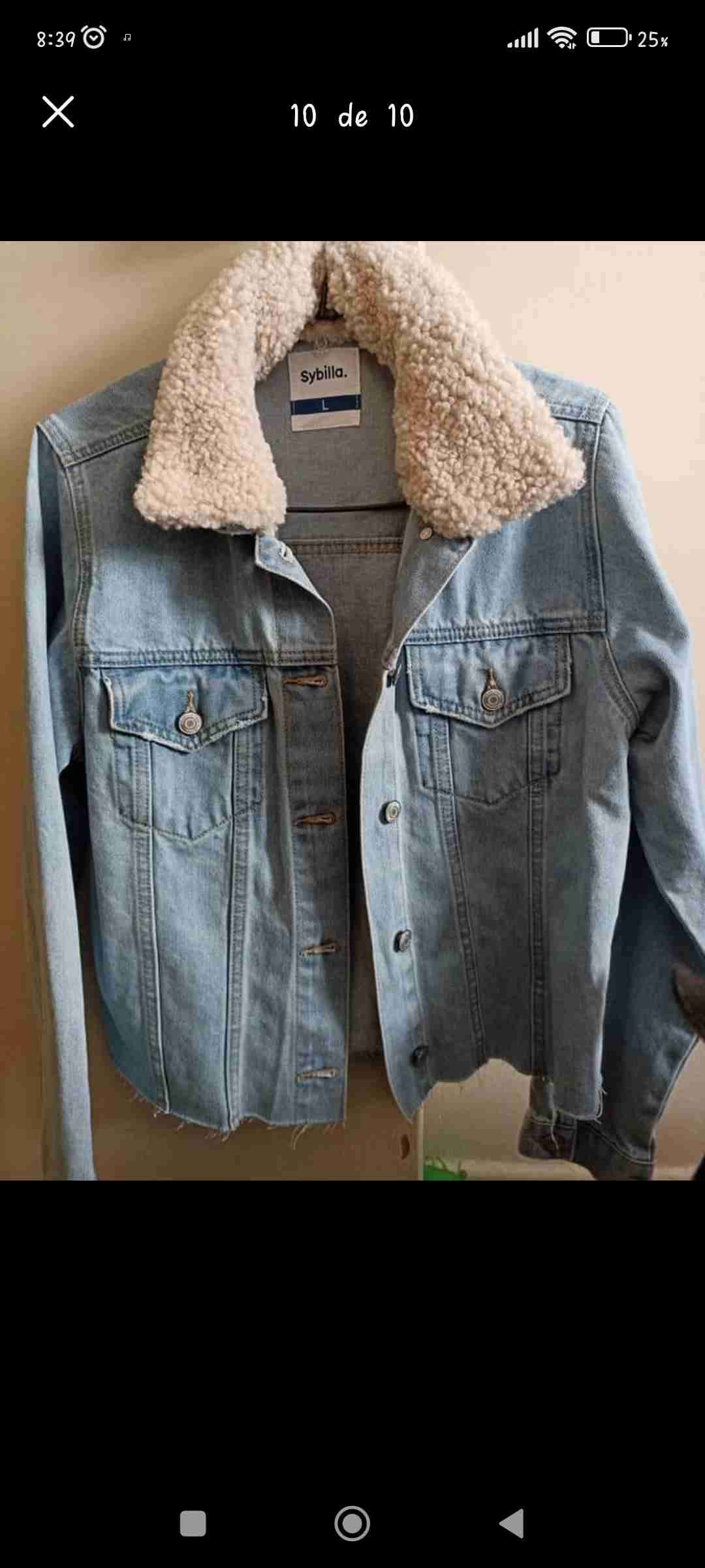 Chaqueta de mezclilla Sybilla