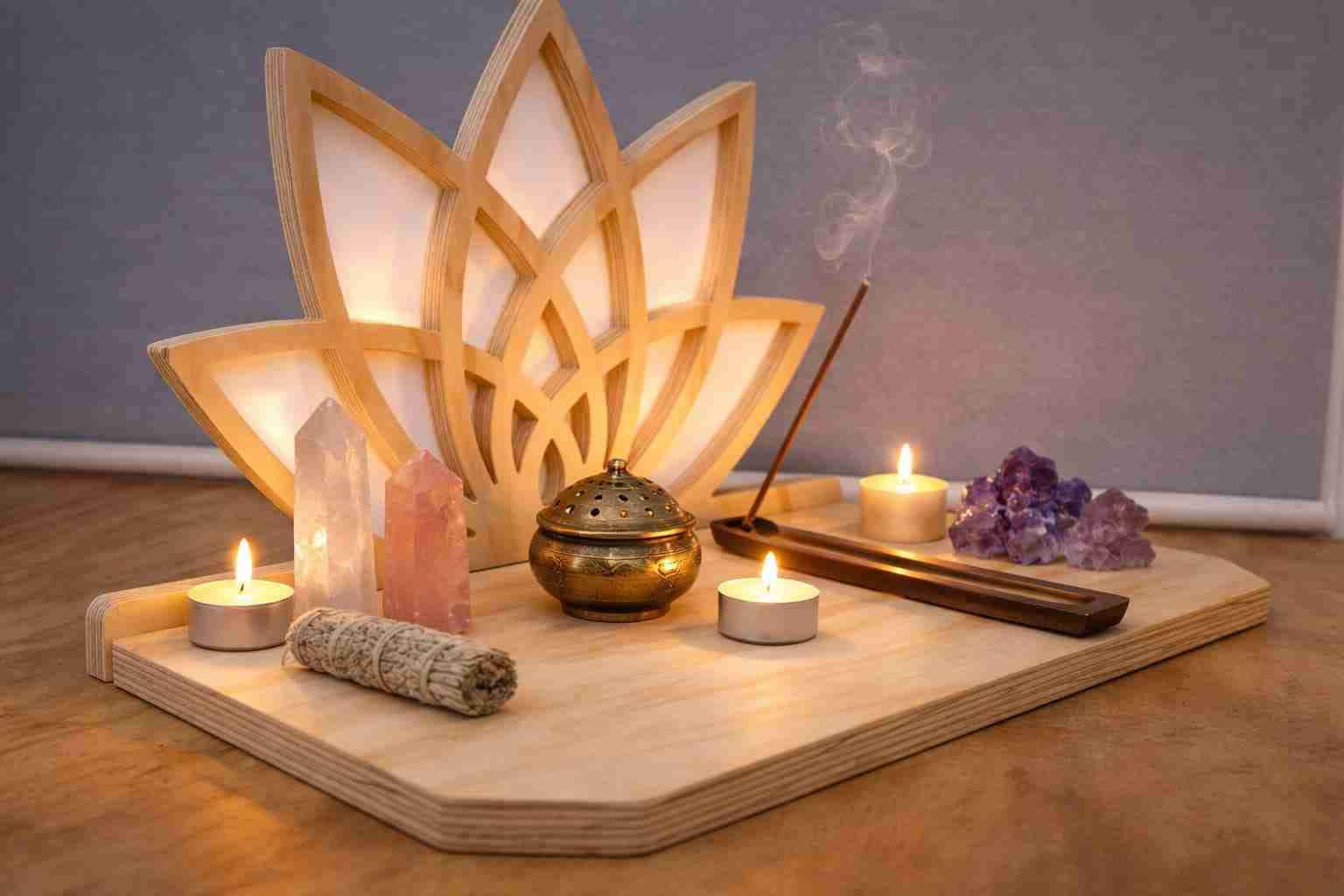 🌸 Altar Espiritual Flor de Loto - 2