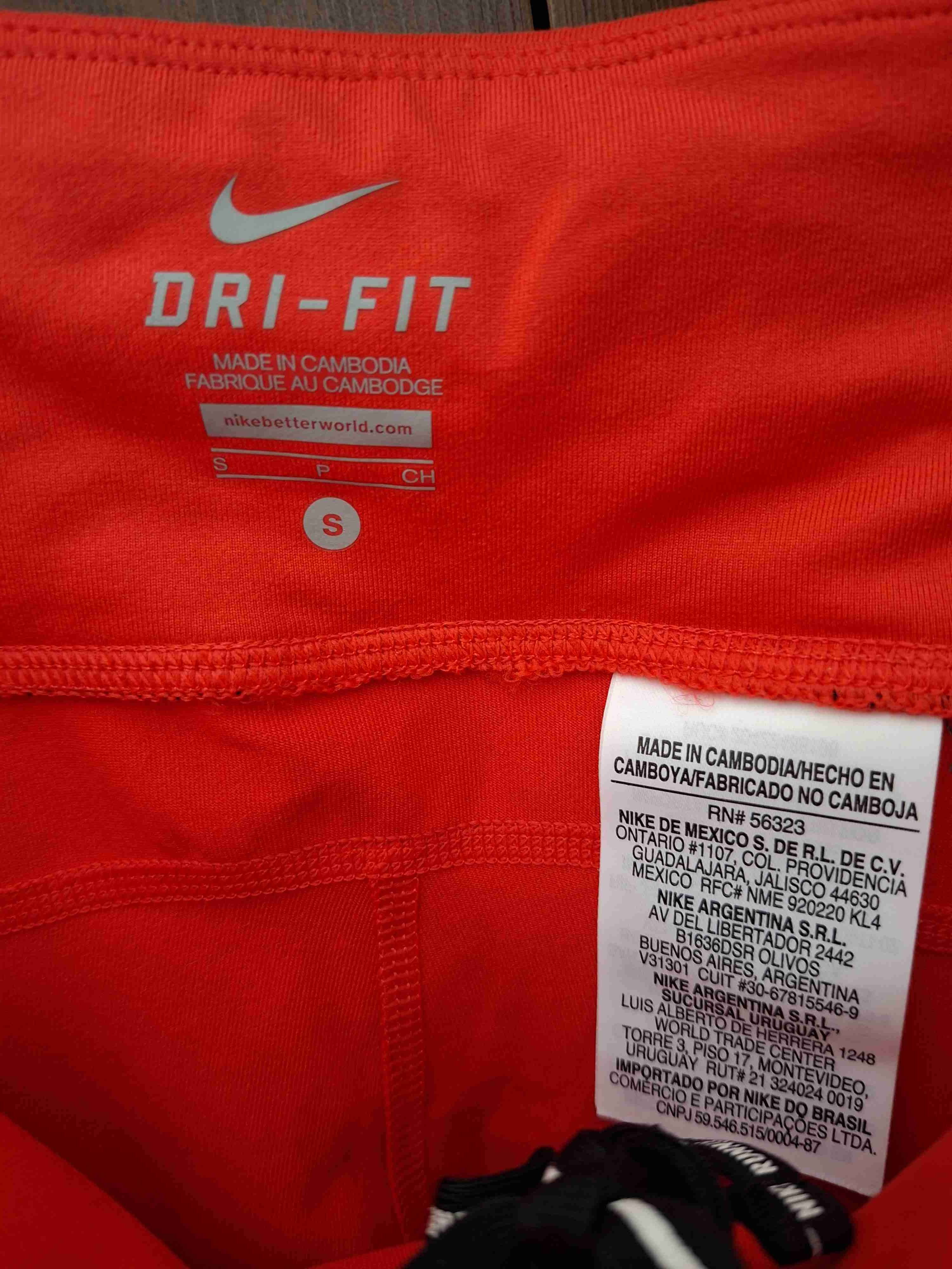 Leggings rojos Nike Dri-FIT - 5