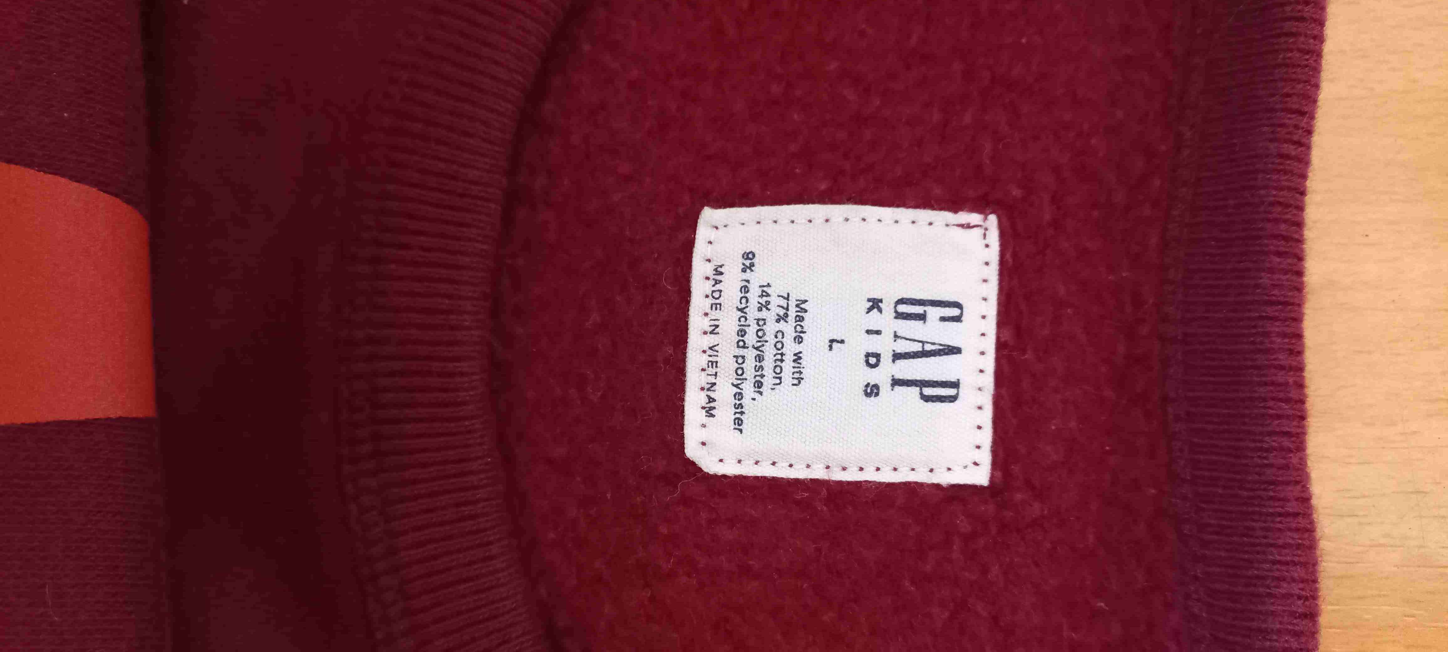 Polerón Gap burdeo - miniatura 5