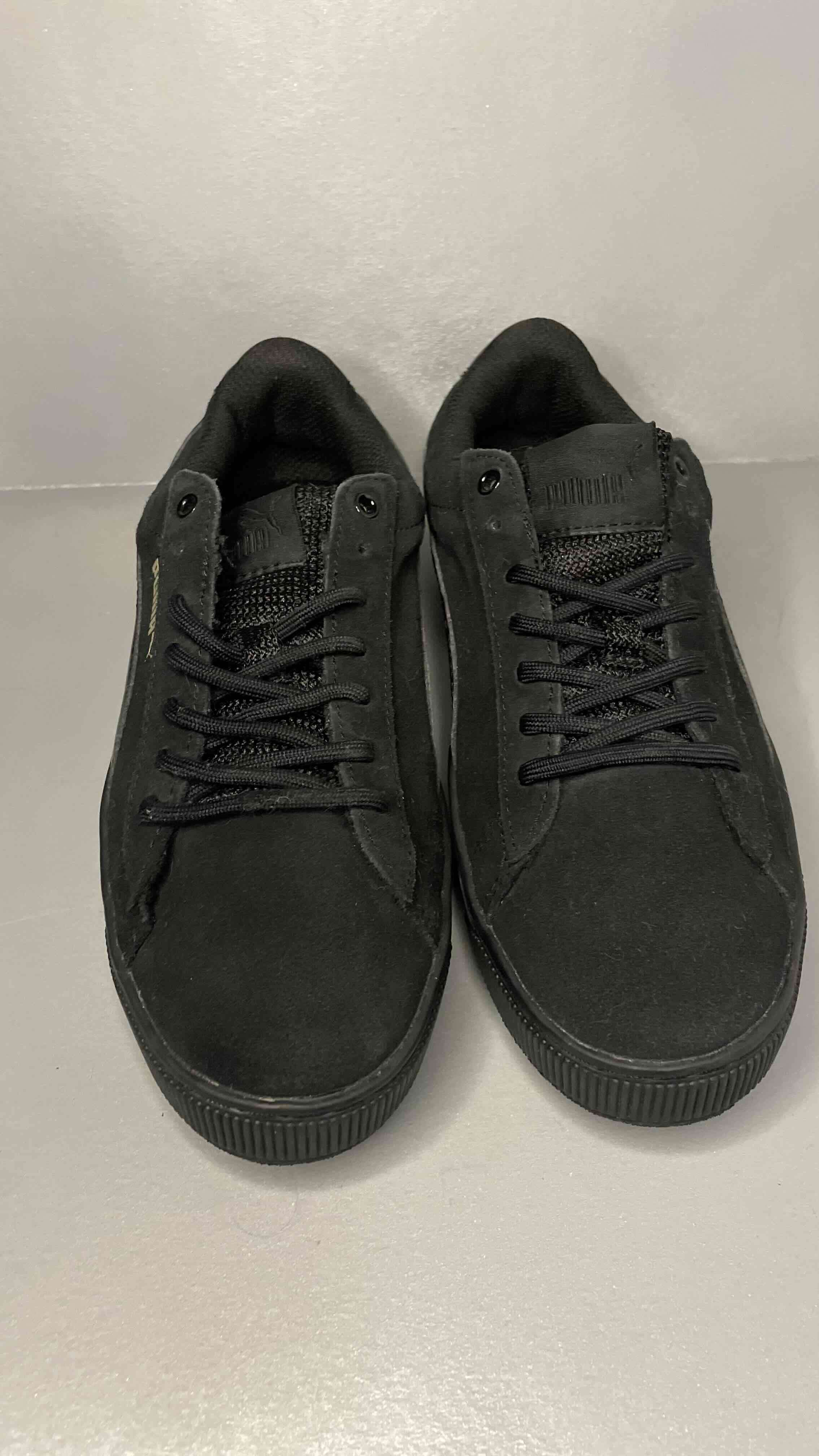 Zapatillas Puma negras de gamuza - miniatura 3