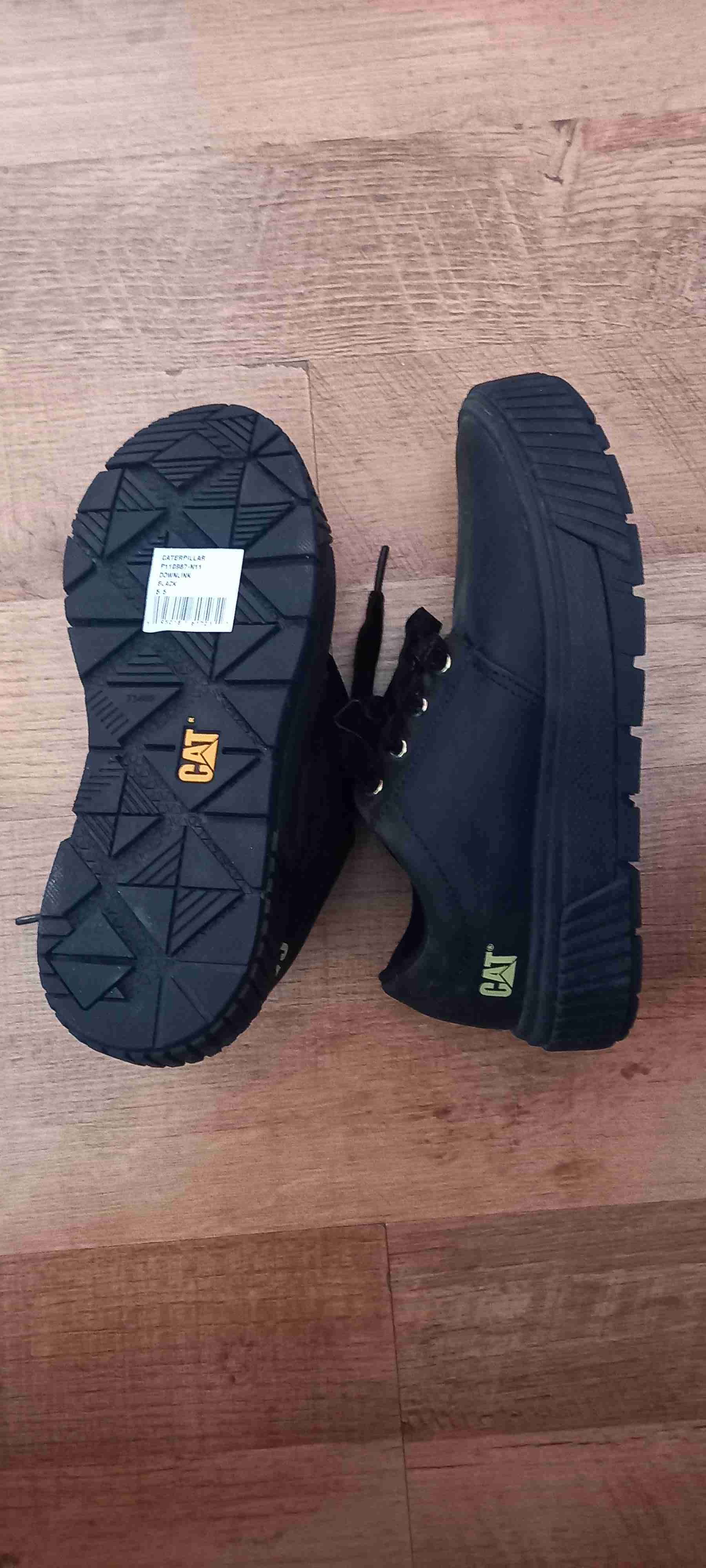 Zapatos negros CAT - 4