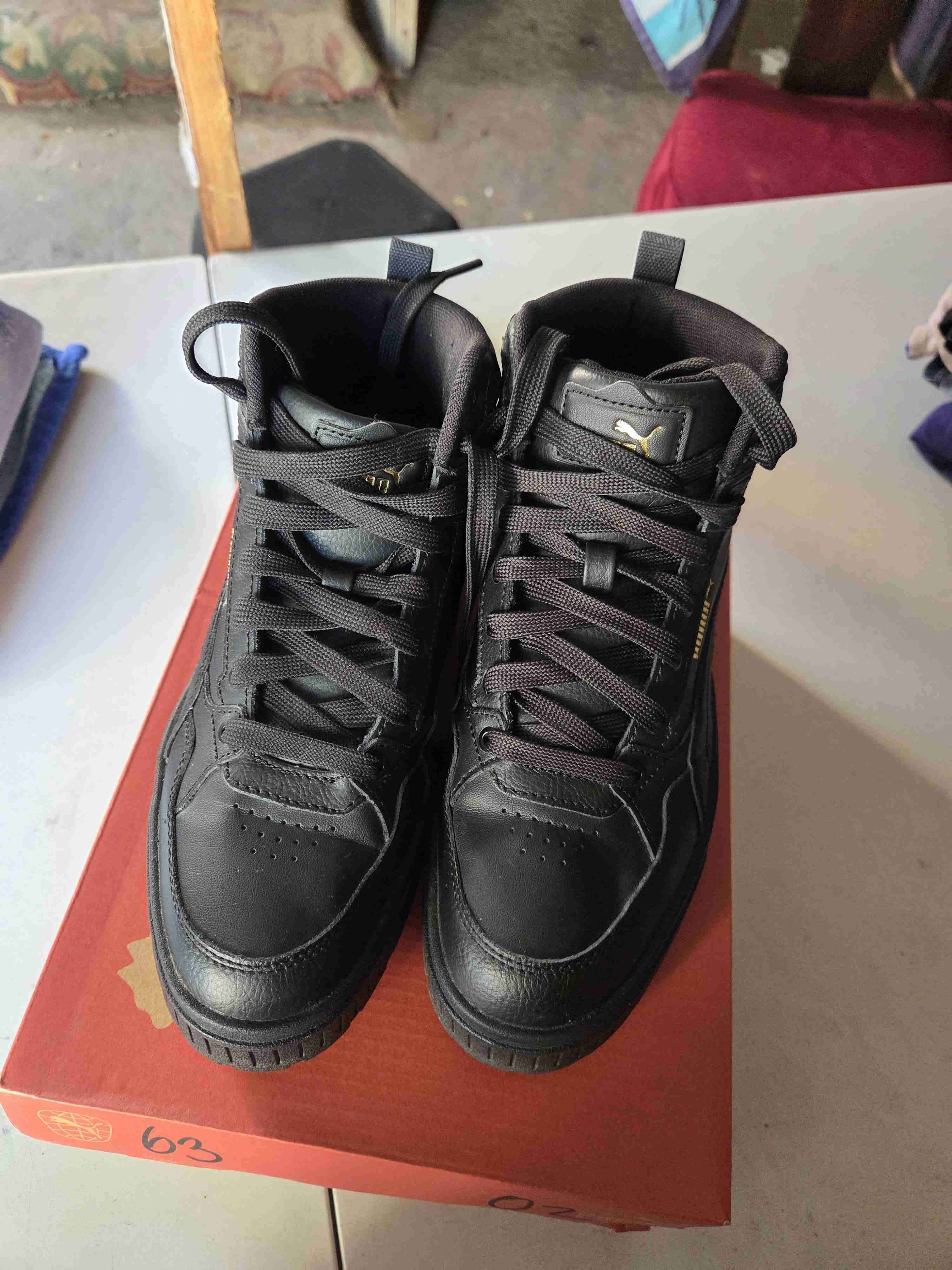 Zapatillas negras PUMA originales - miniatura 2