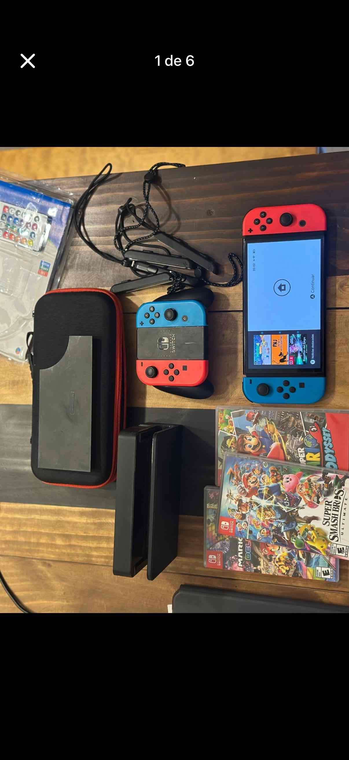 Consola Nintendo Switch + Juegos