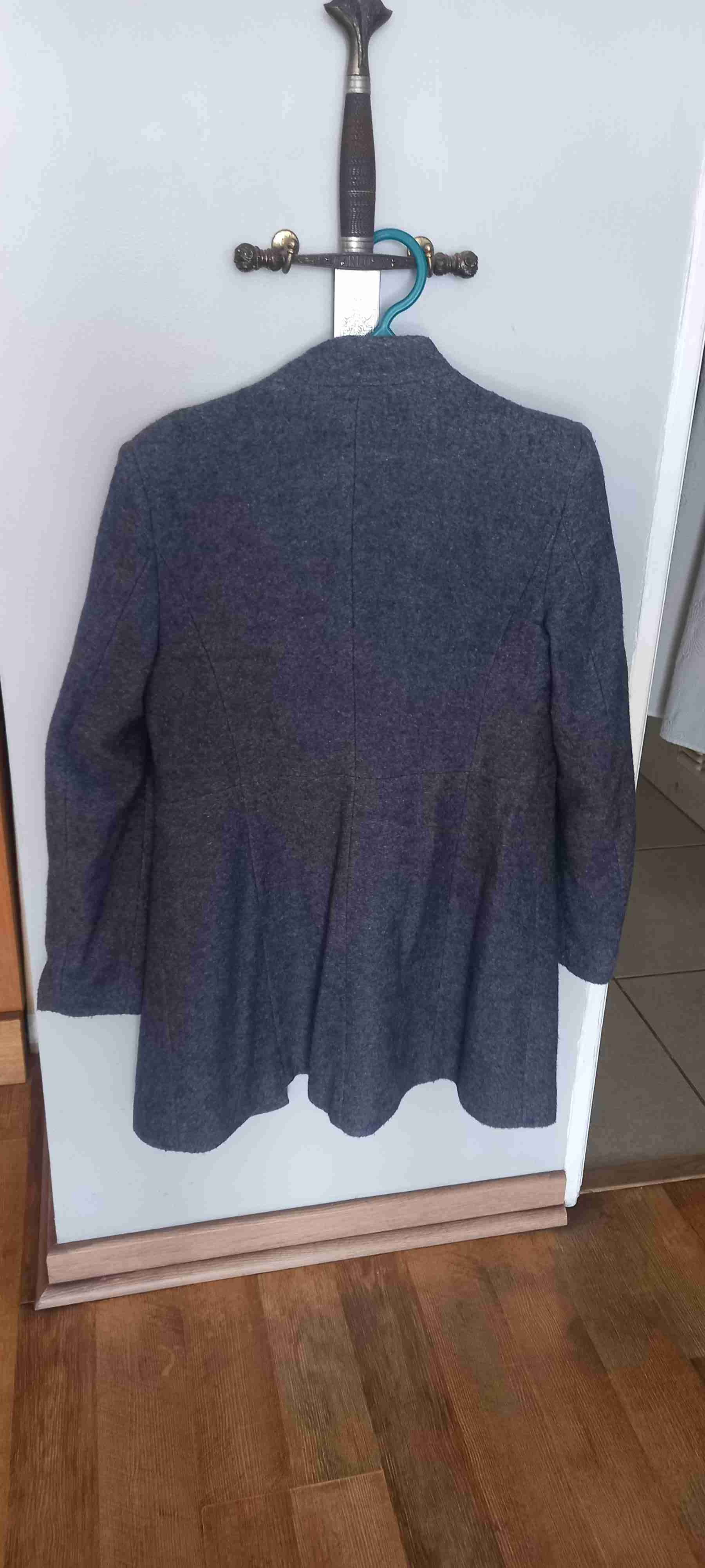 Abrigo azul Zara Basic - 3