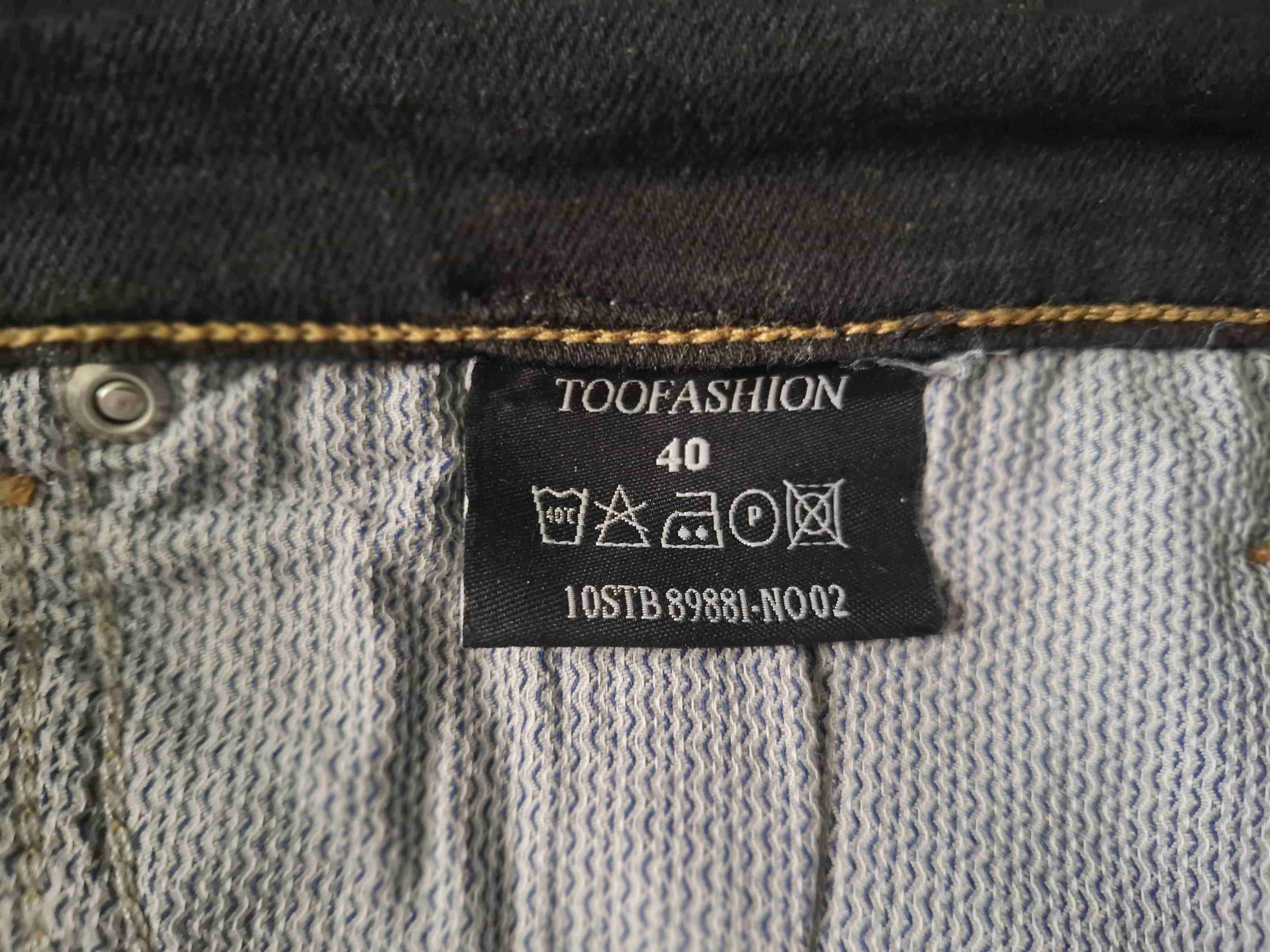 Jeans negros de hombre TF - miniatura 3