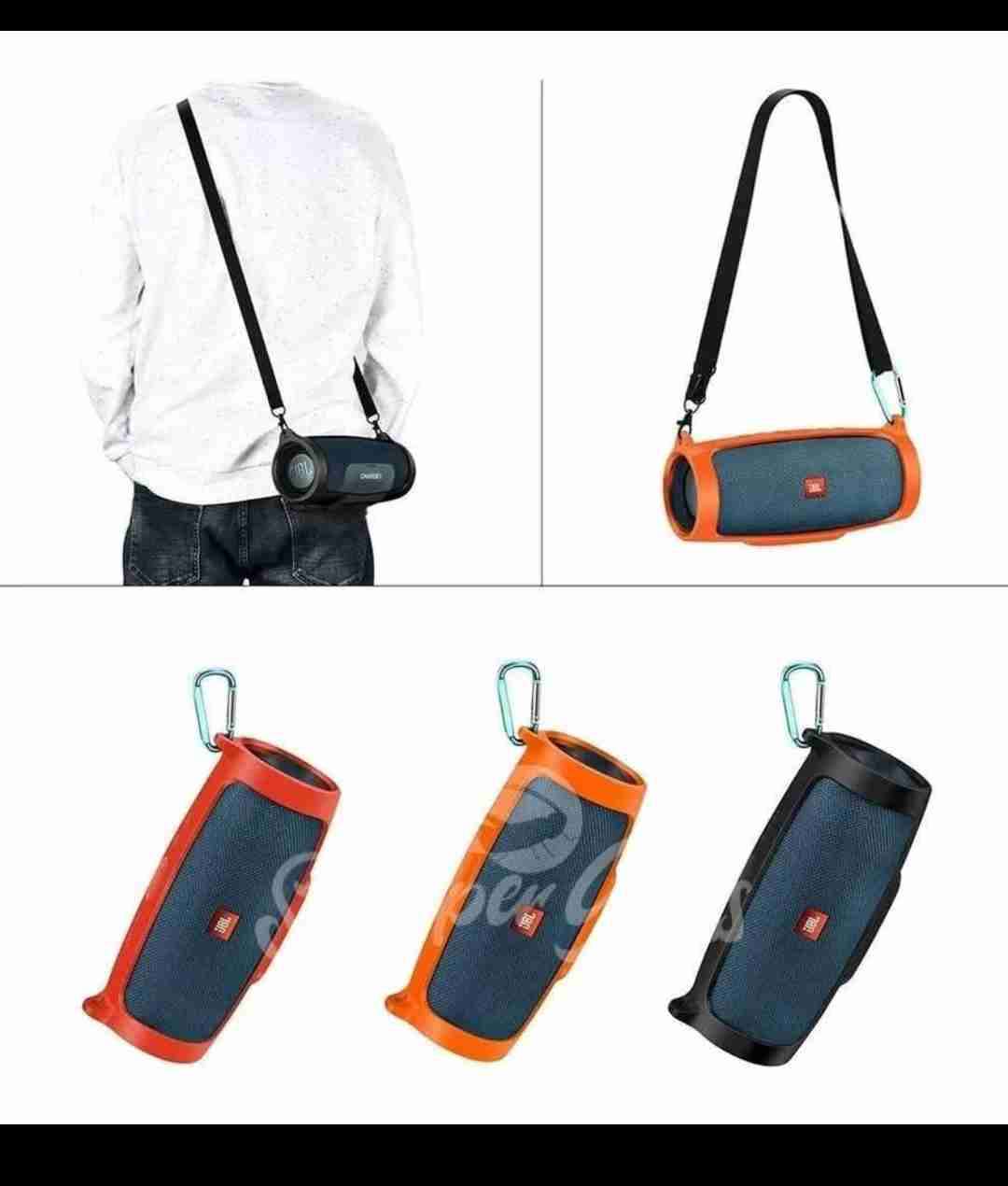 Funda Protectora de silicón para parlante JBL (FLI - miniatura 2