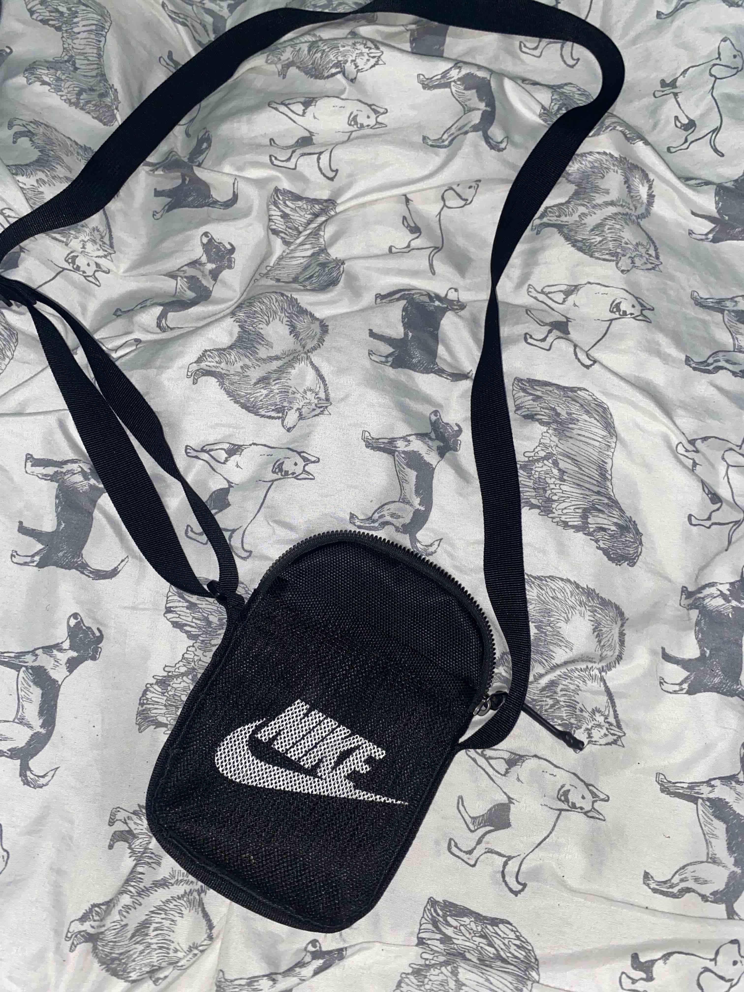 Bolso bandolera negro Nike - miniatura 2