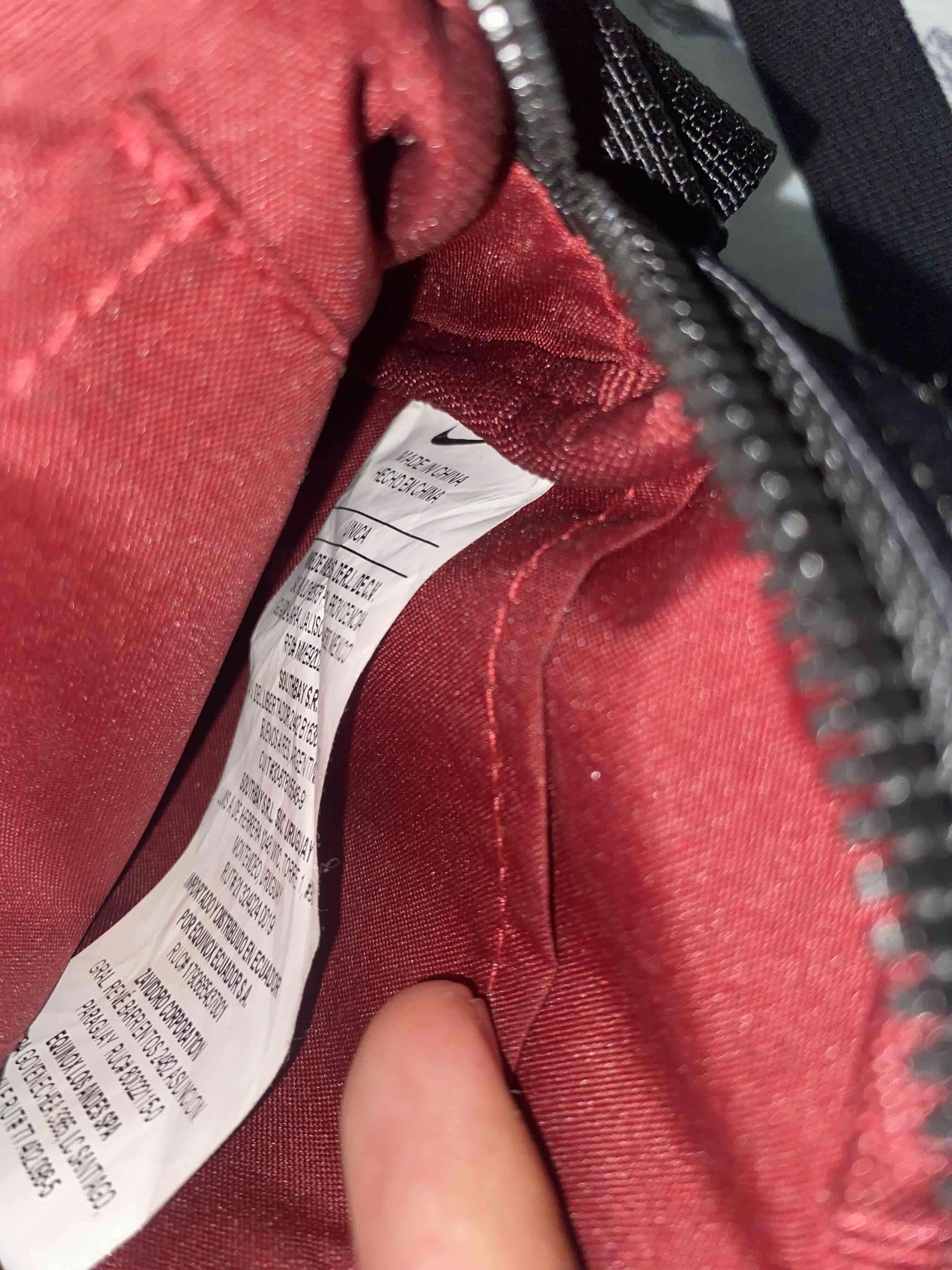 Bolso bandolera negro Nike - miniatura 4