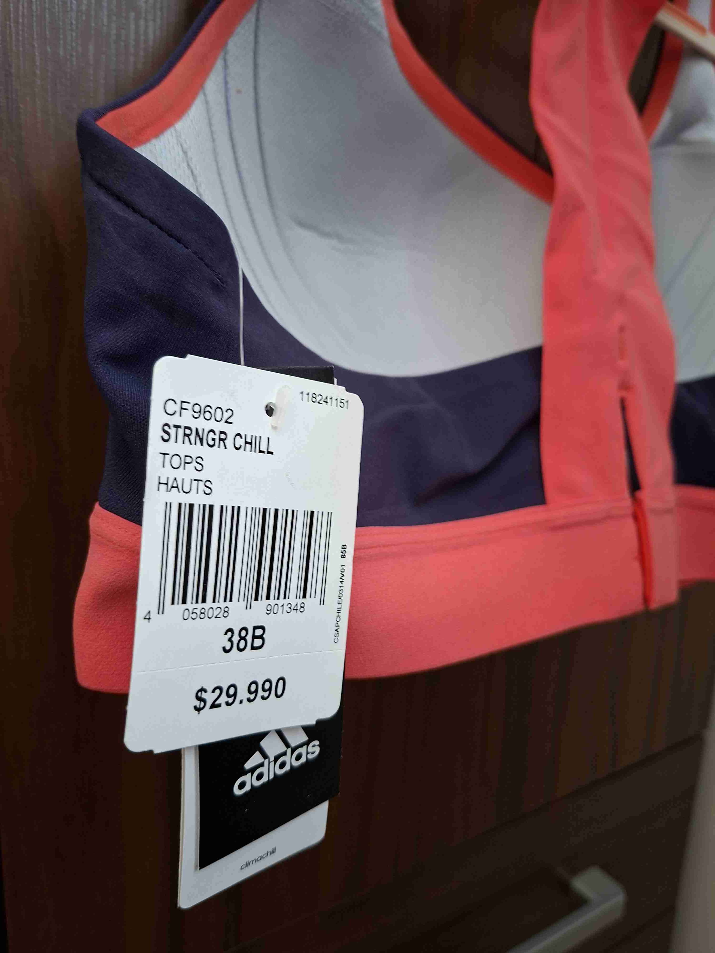 Sostén deportivo Adidas Climachill - 3