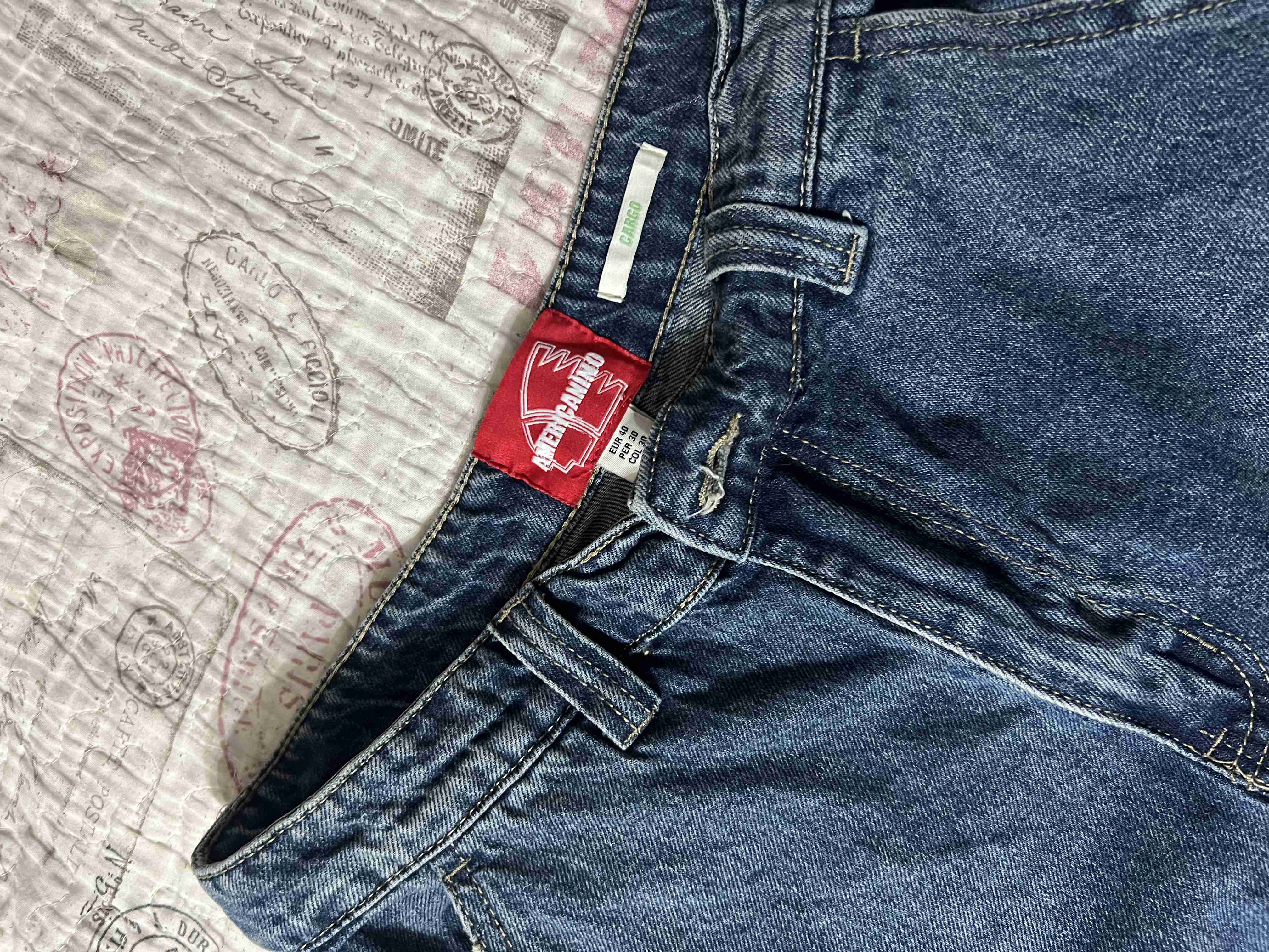 Pantalones cargo de mezclilla - miniatura 2