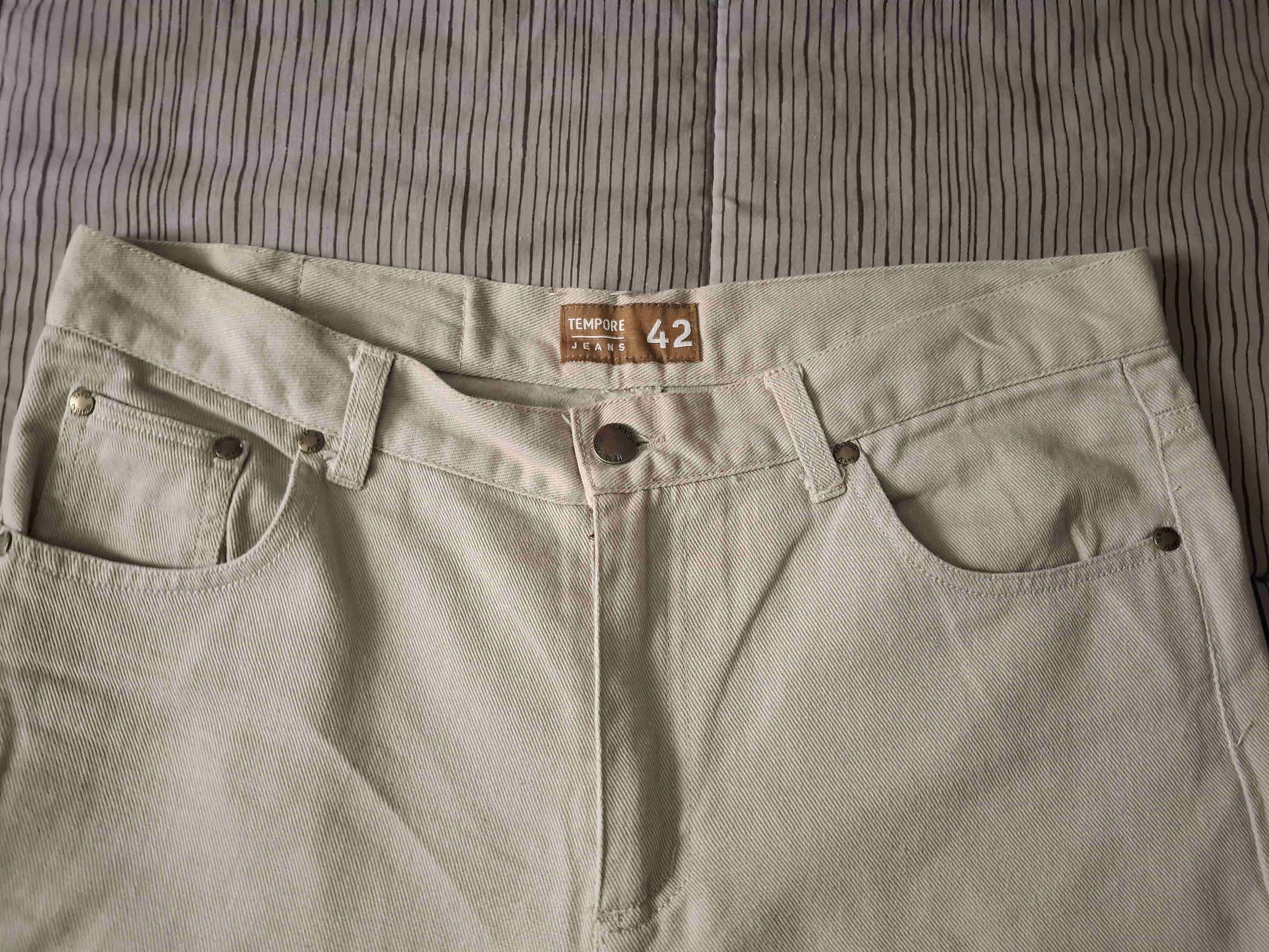 Pantalón beige talla 42 - 3