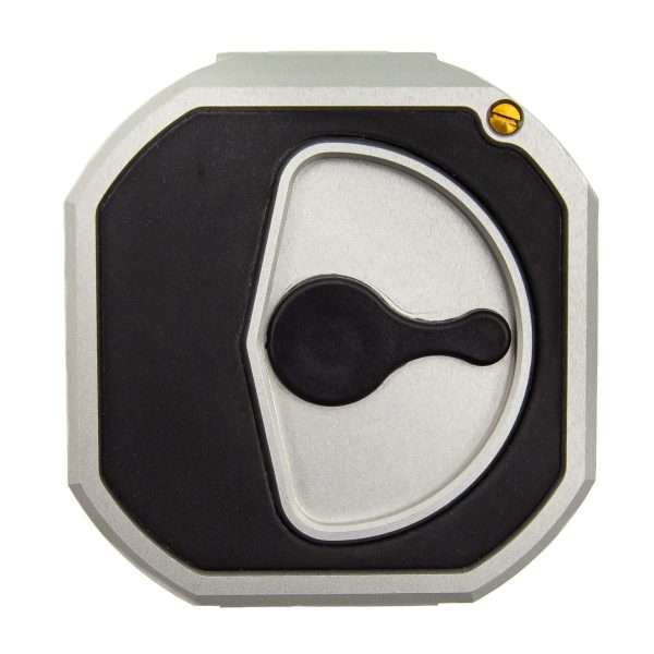 Brújula Brunton azimutal metalica / estuche cuero - 5