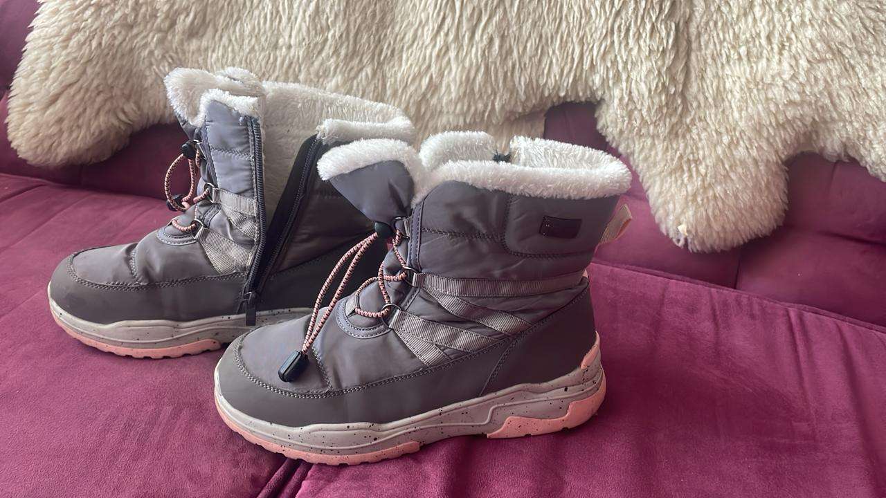 Botas de invierno gris - miniatura 3