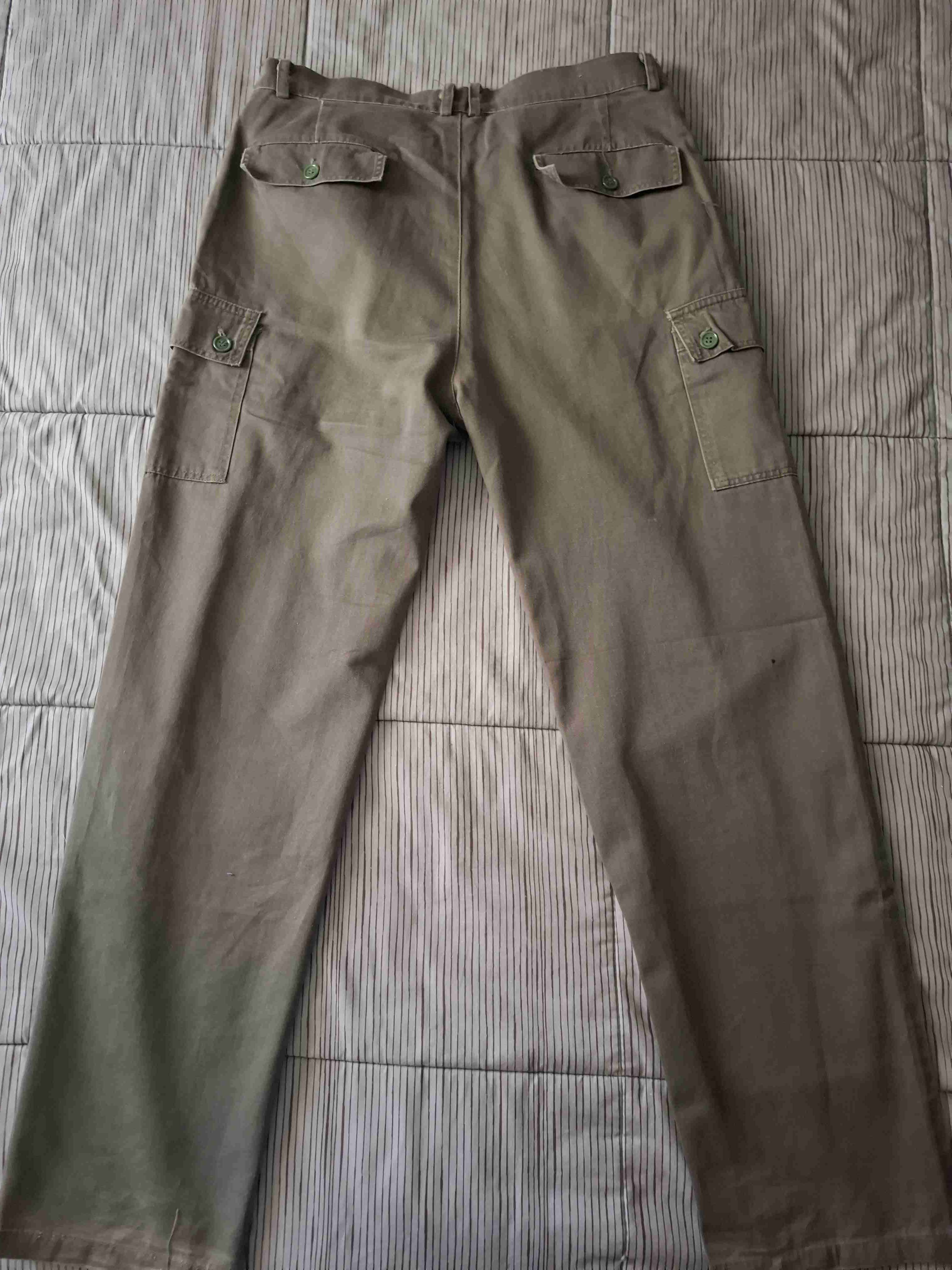 Pantalón cargo beige cafe hombre Talla 42 - 4