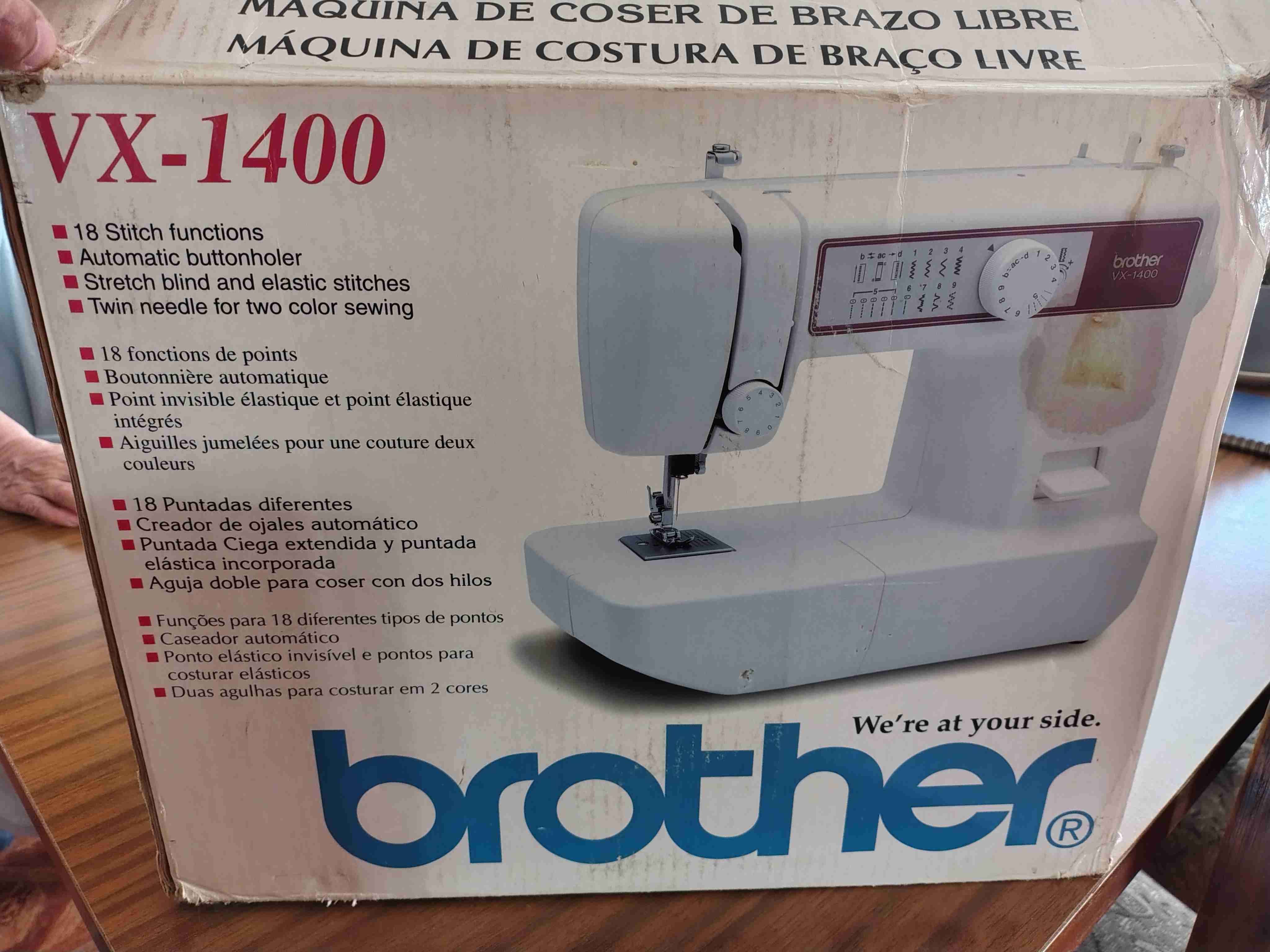 Máquina de coser Brother VX-1400 - 4