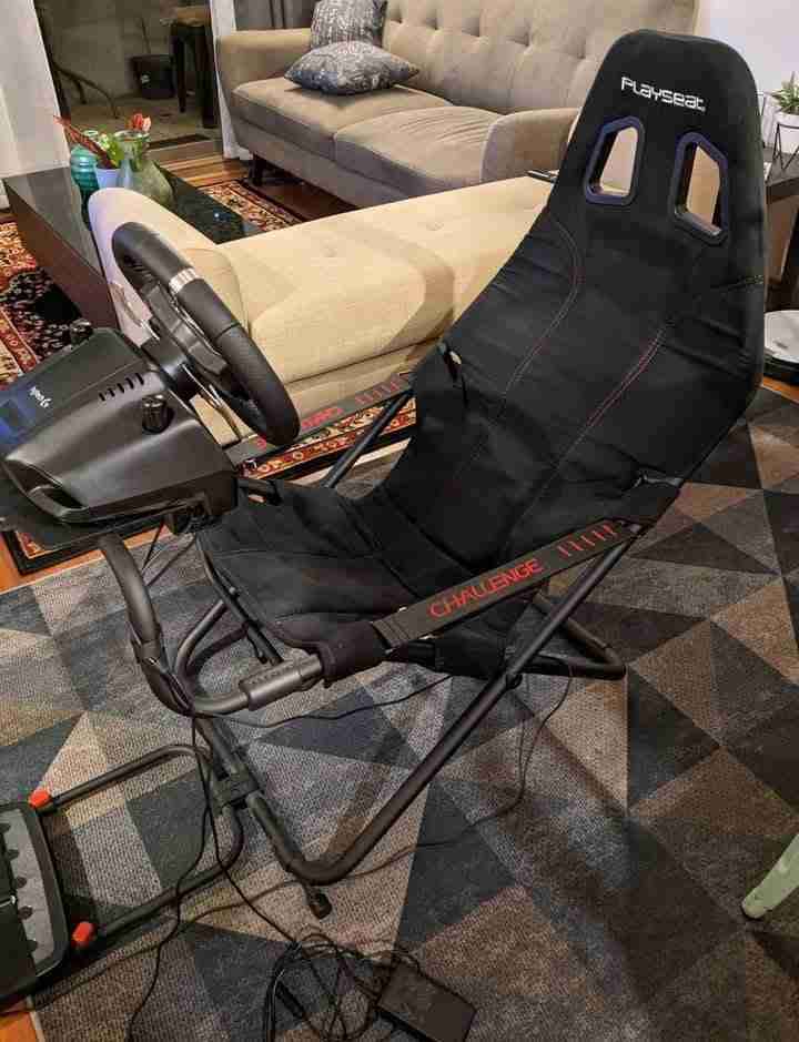Butaca Playseat + volante Logitech g920 - miniatura 3
