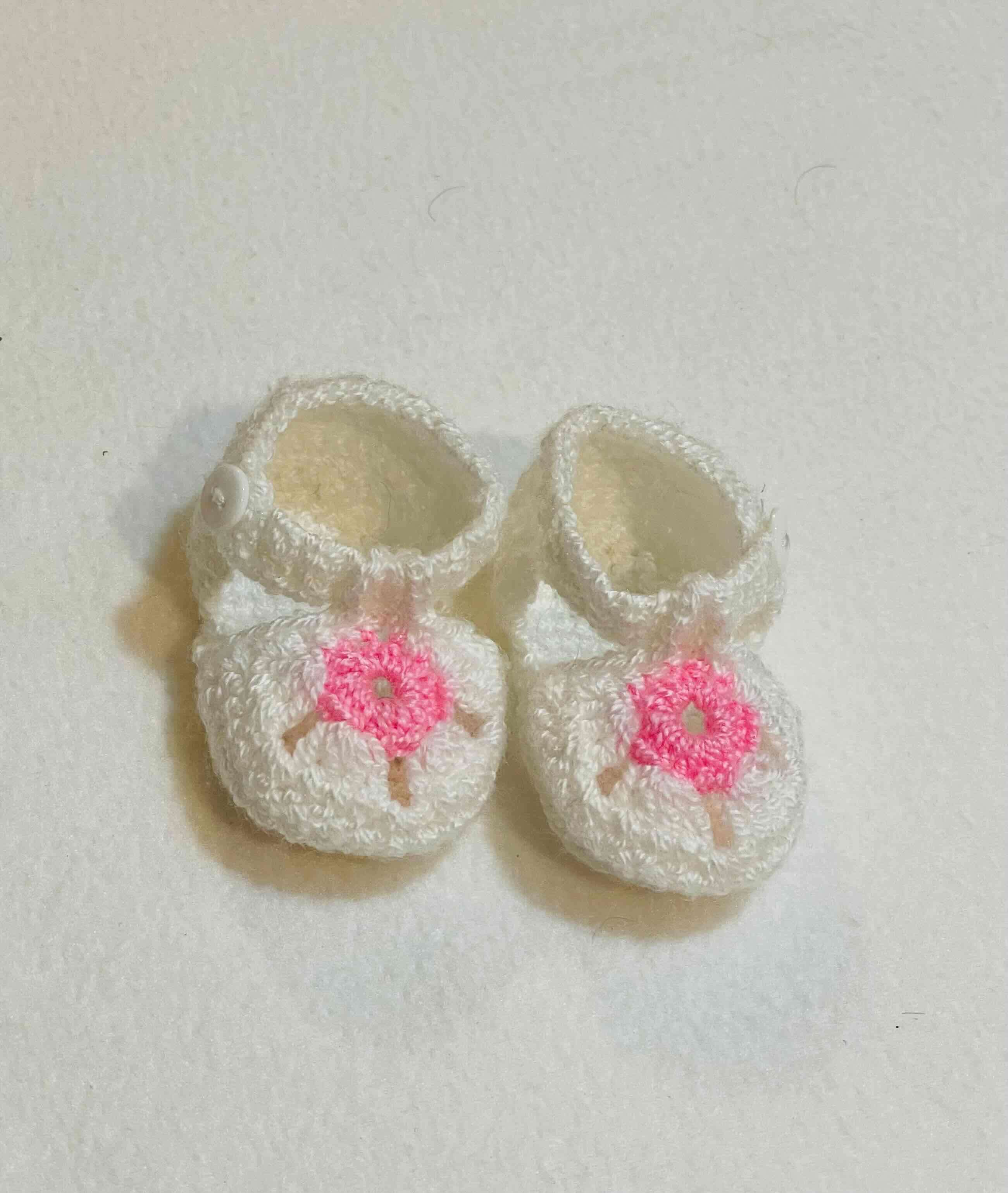 Zapatos tejidos para bebé RN a 1 mes - miniatura 2