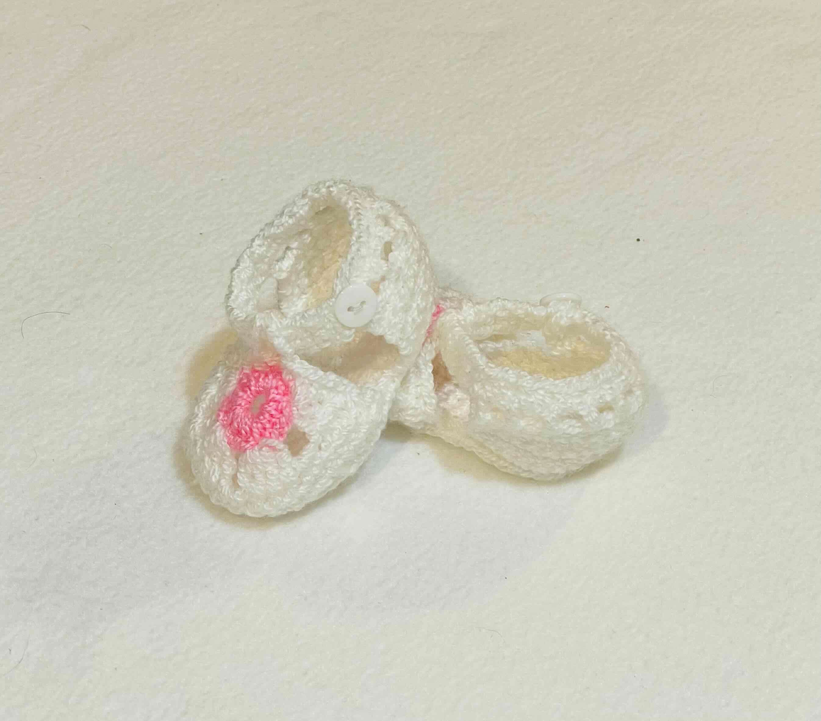 Zapatos tejidos para bebé RN a 1 mes - miniatura 3