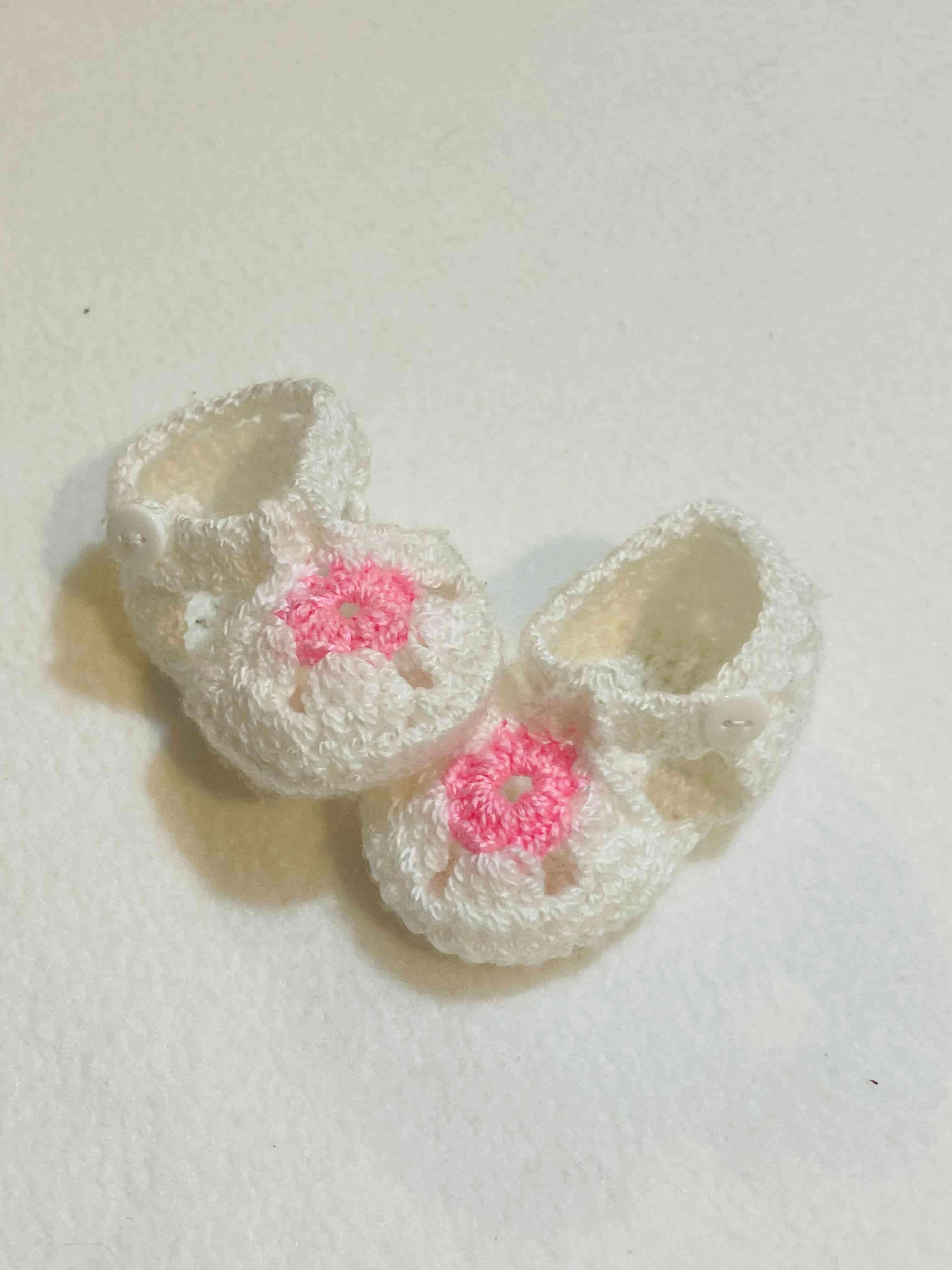 Zapatos tejidos para bebé RN a 1 mes - miniatura 4